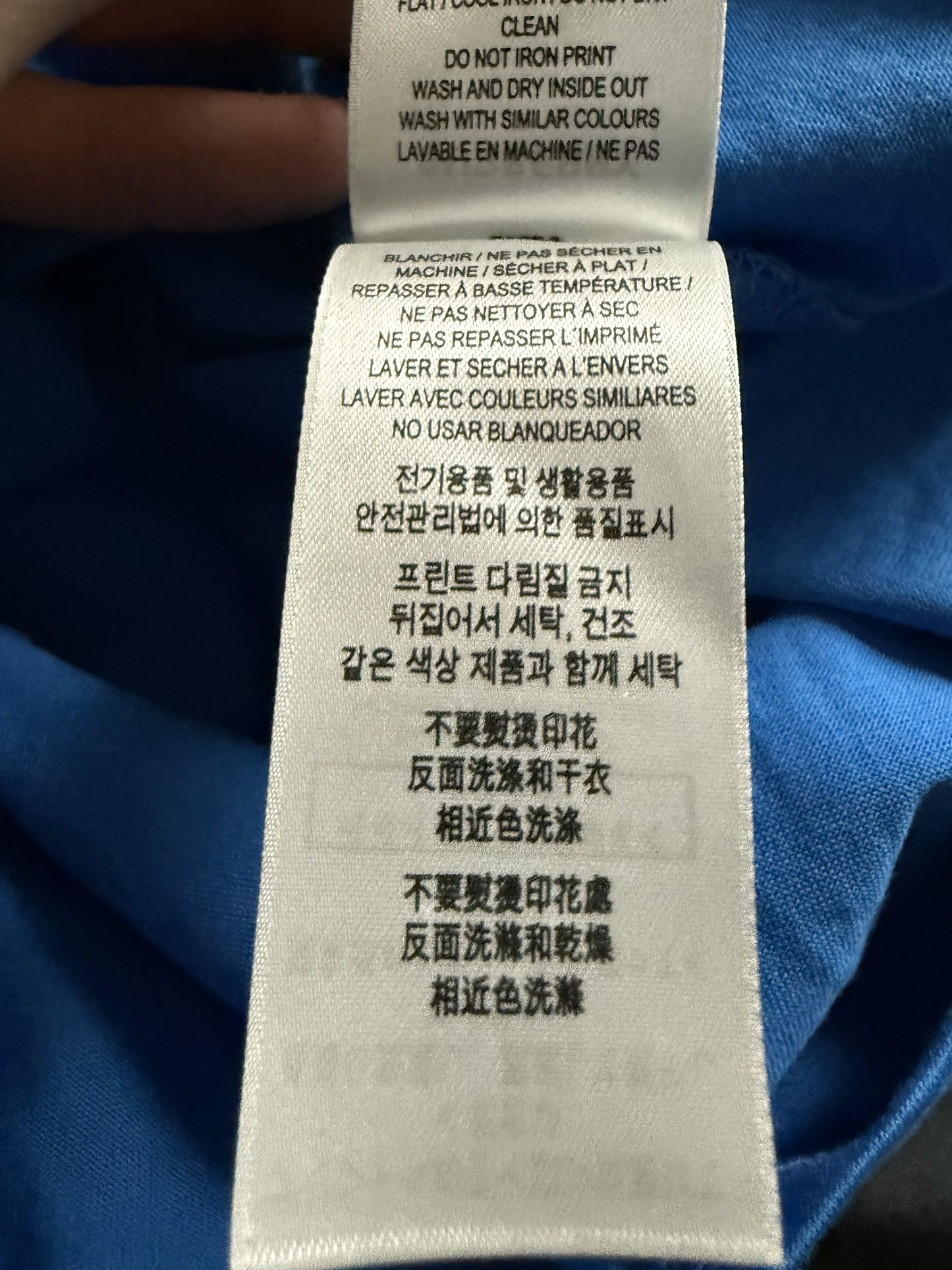 Burberry Tee Baby Blue Used XS