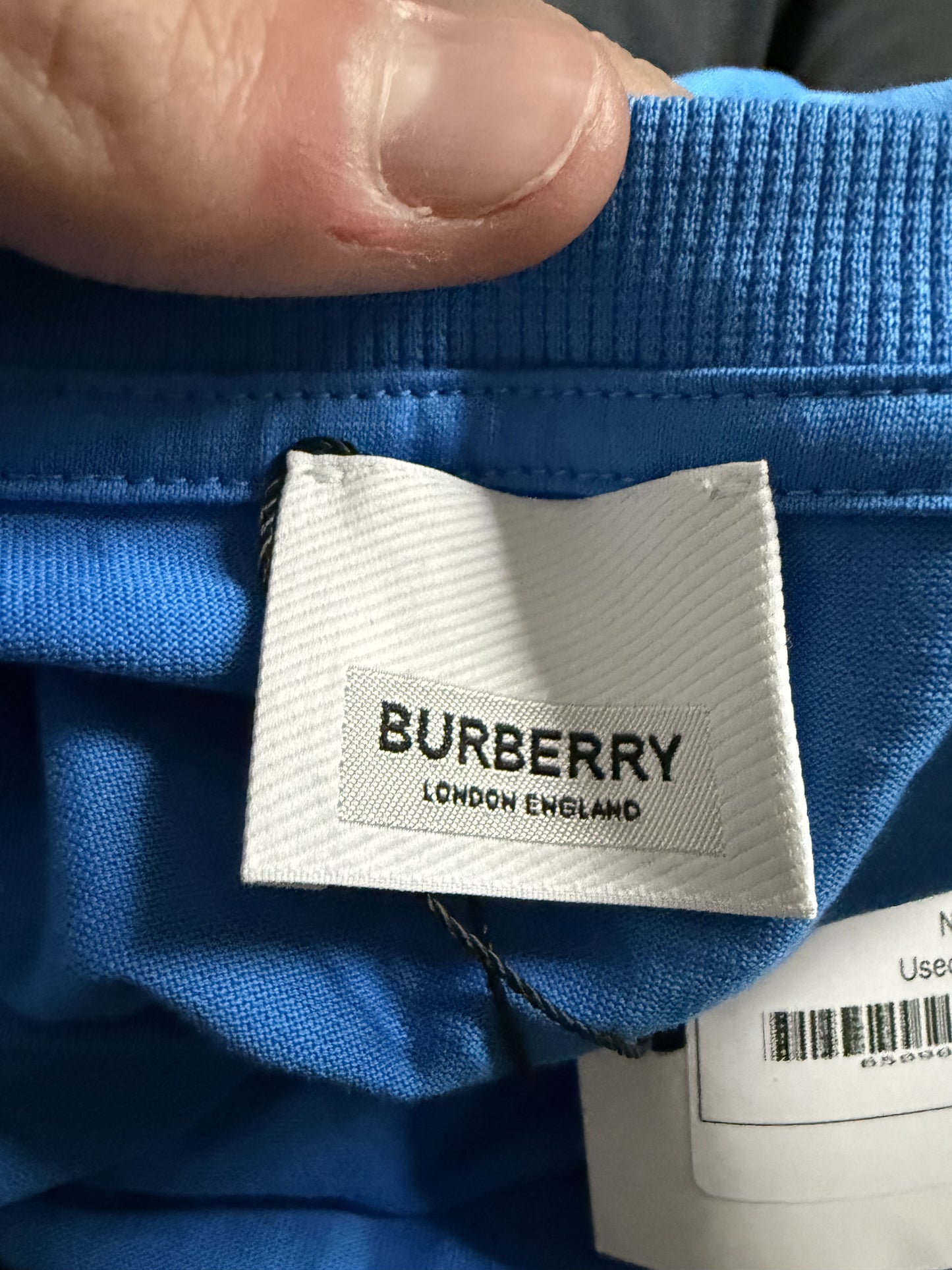 Burberry Tee Baby Blue Used XS