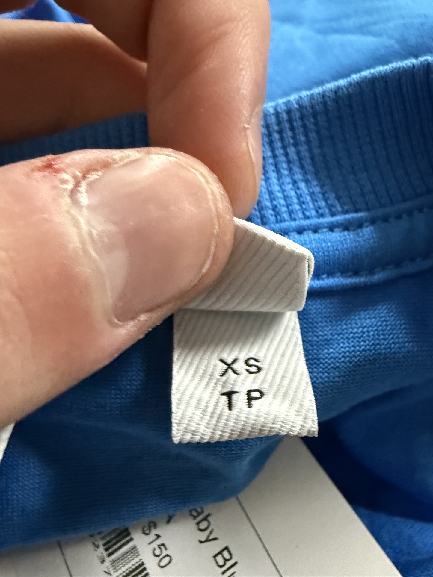 Burberry Tee Baby Blue Used XS