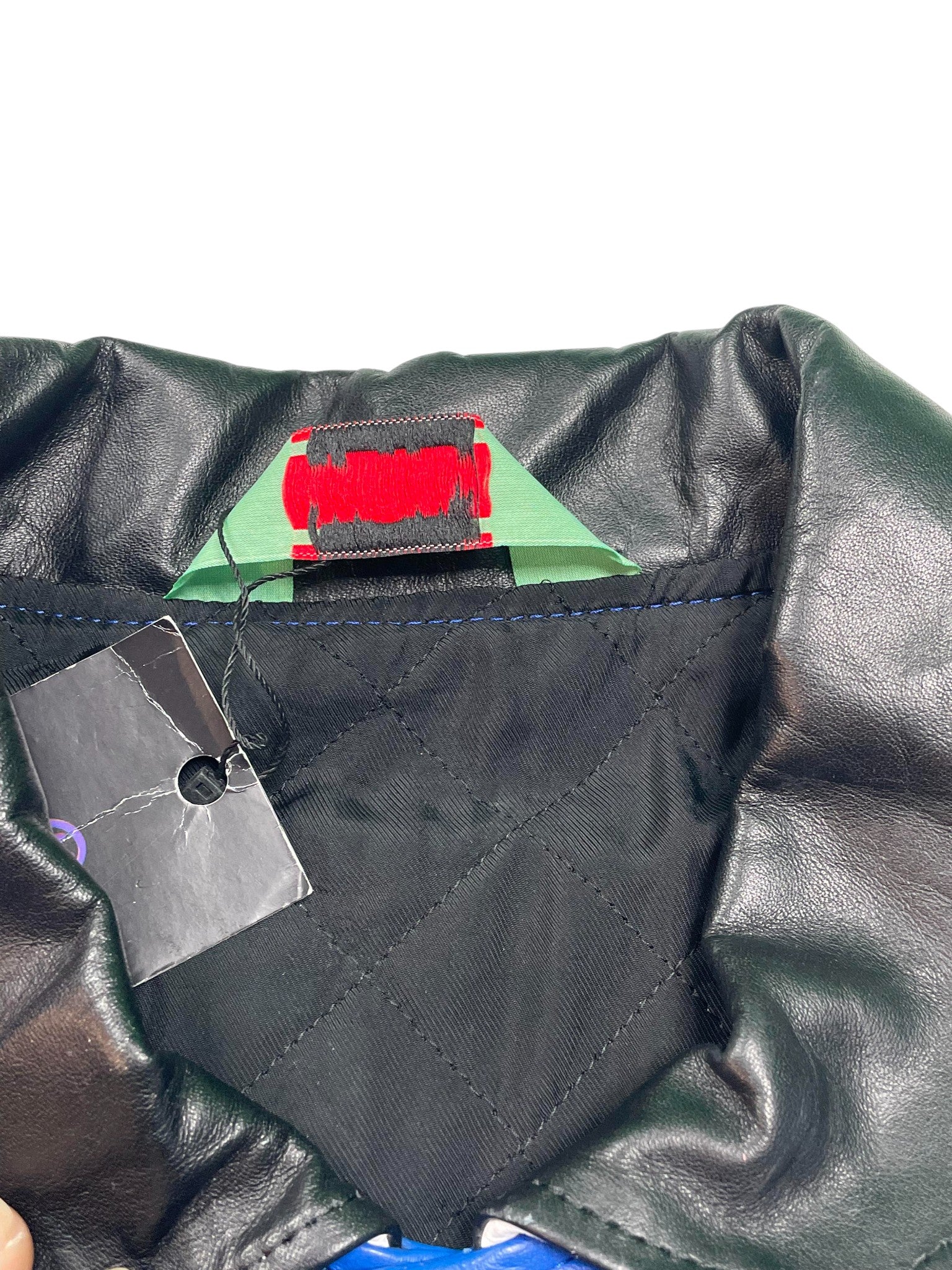 Saint Mxxxxxxx Denim Tears Leather Jacket