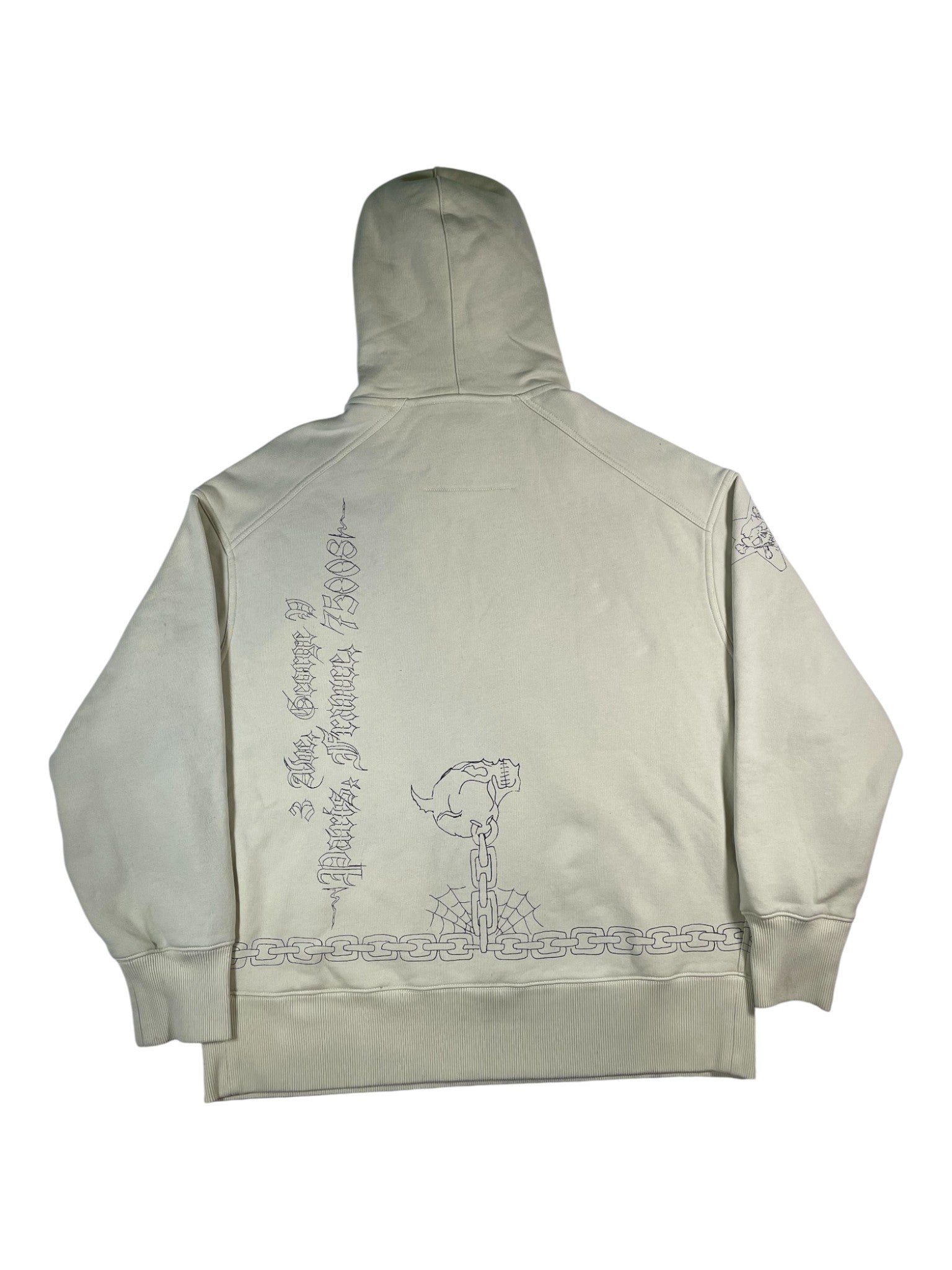 Givenchy Multi Logo Pale & Yellow Hoodie