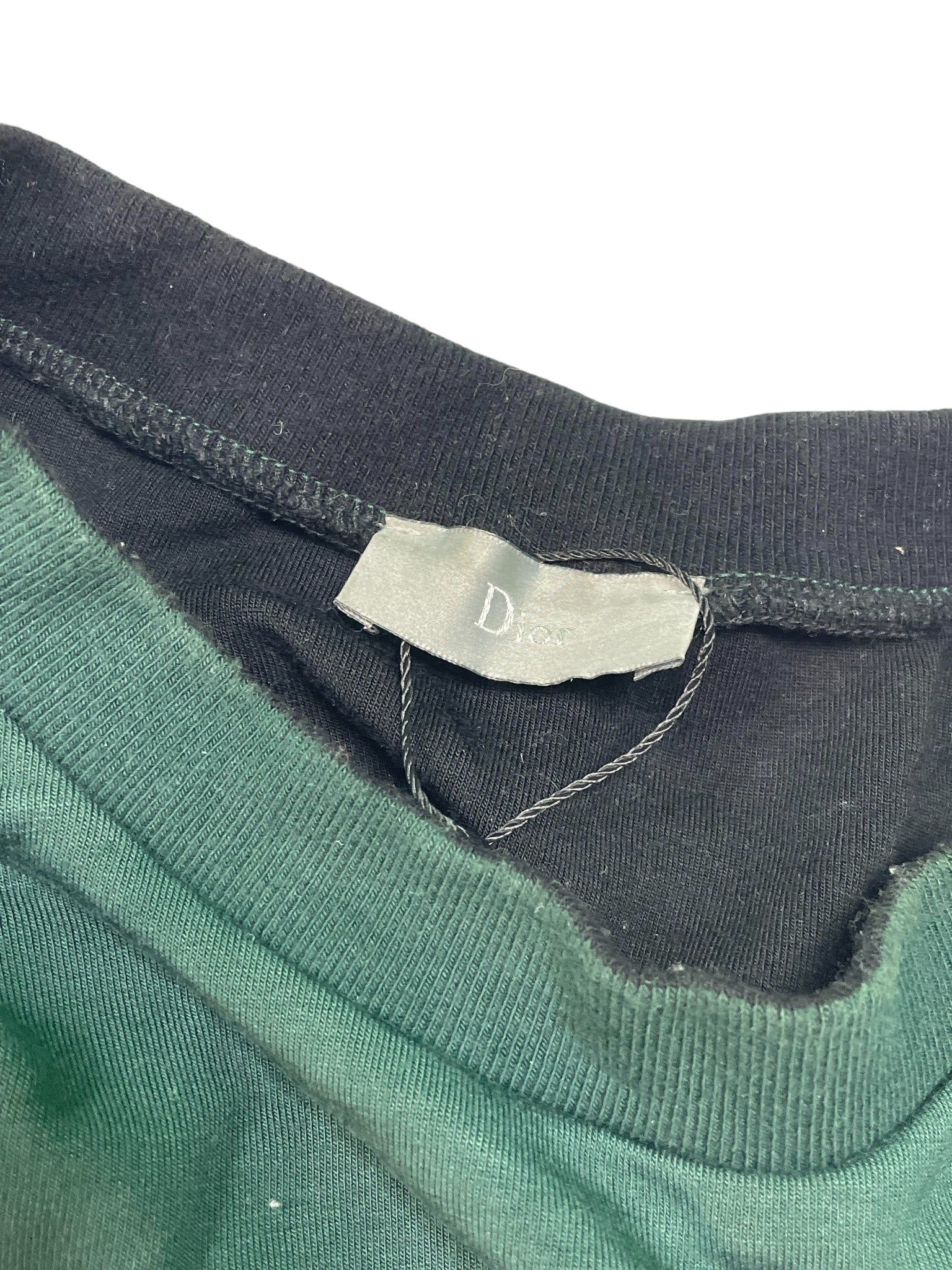 Dior Green Yellow & Red Atelier Pocket Tee