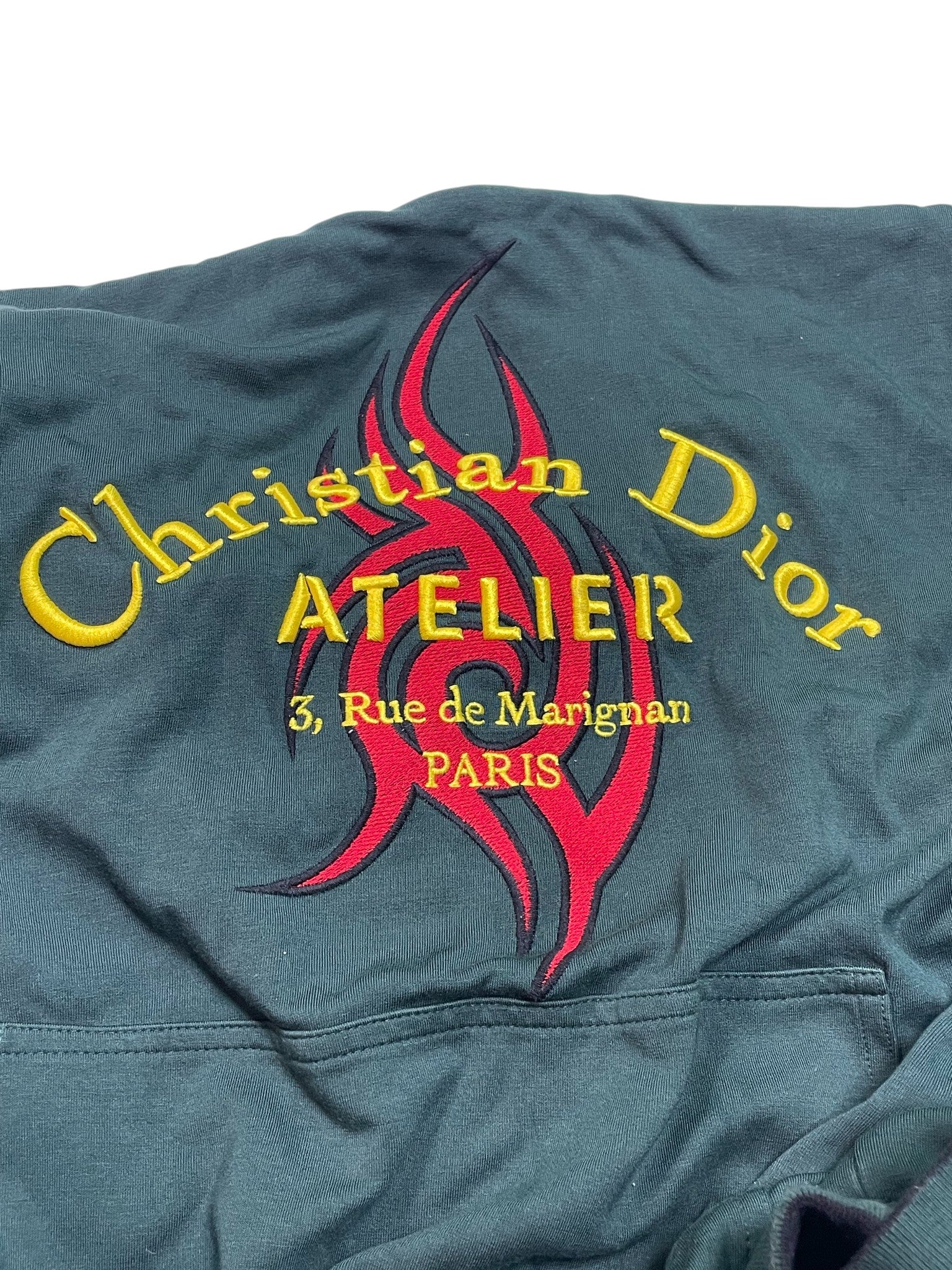 Dior Green Yellow & Red Atelier Pocket Tee