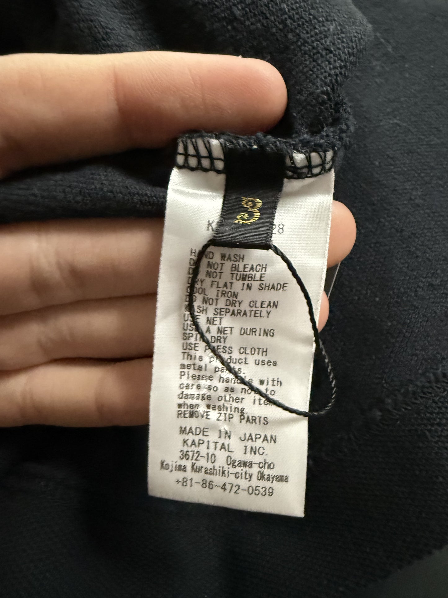 Kapital Horseshoe Quarter Zip Polo Used 3 (Large)