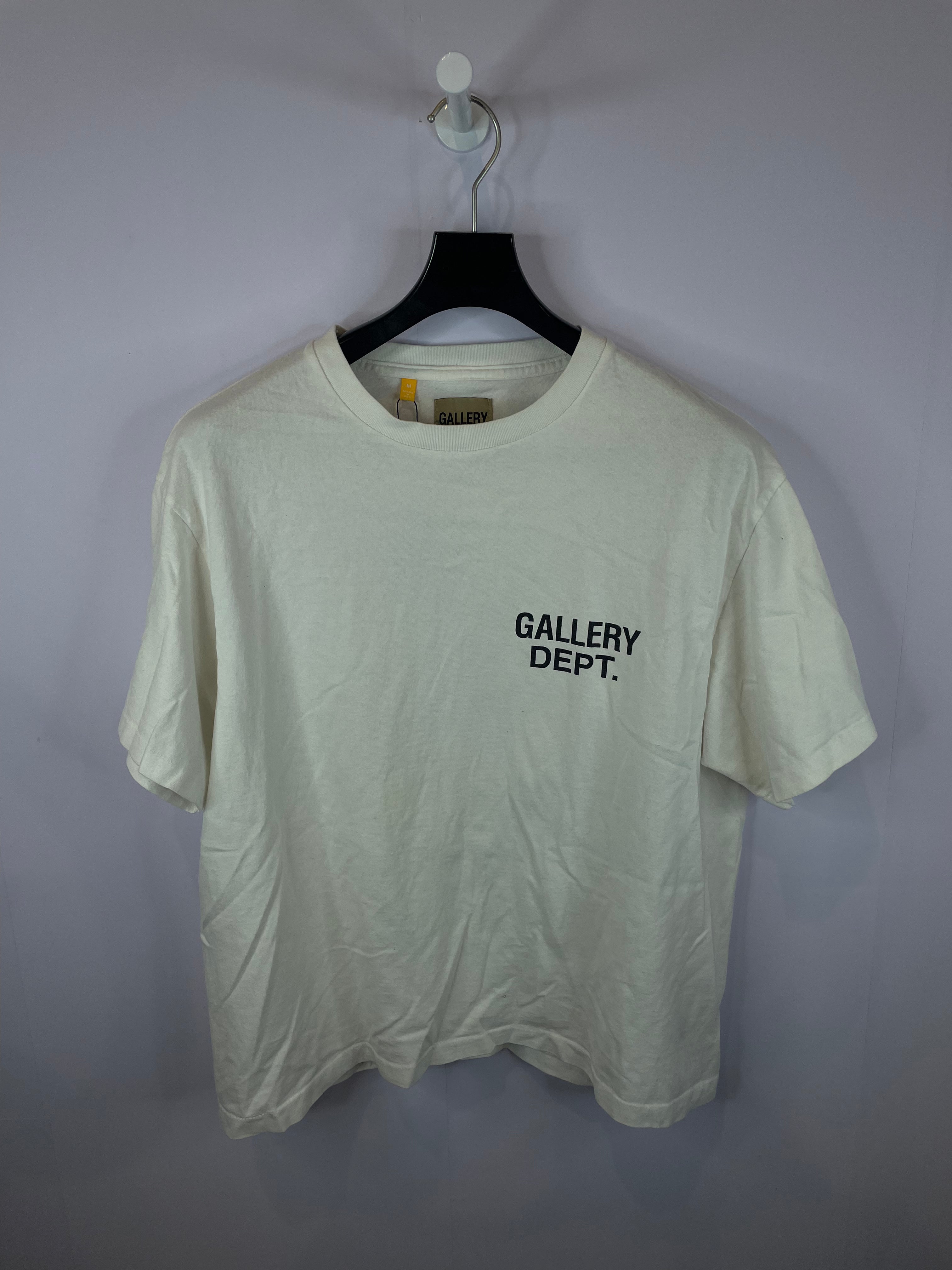 Gallery Tee White Black Used Medium