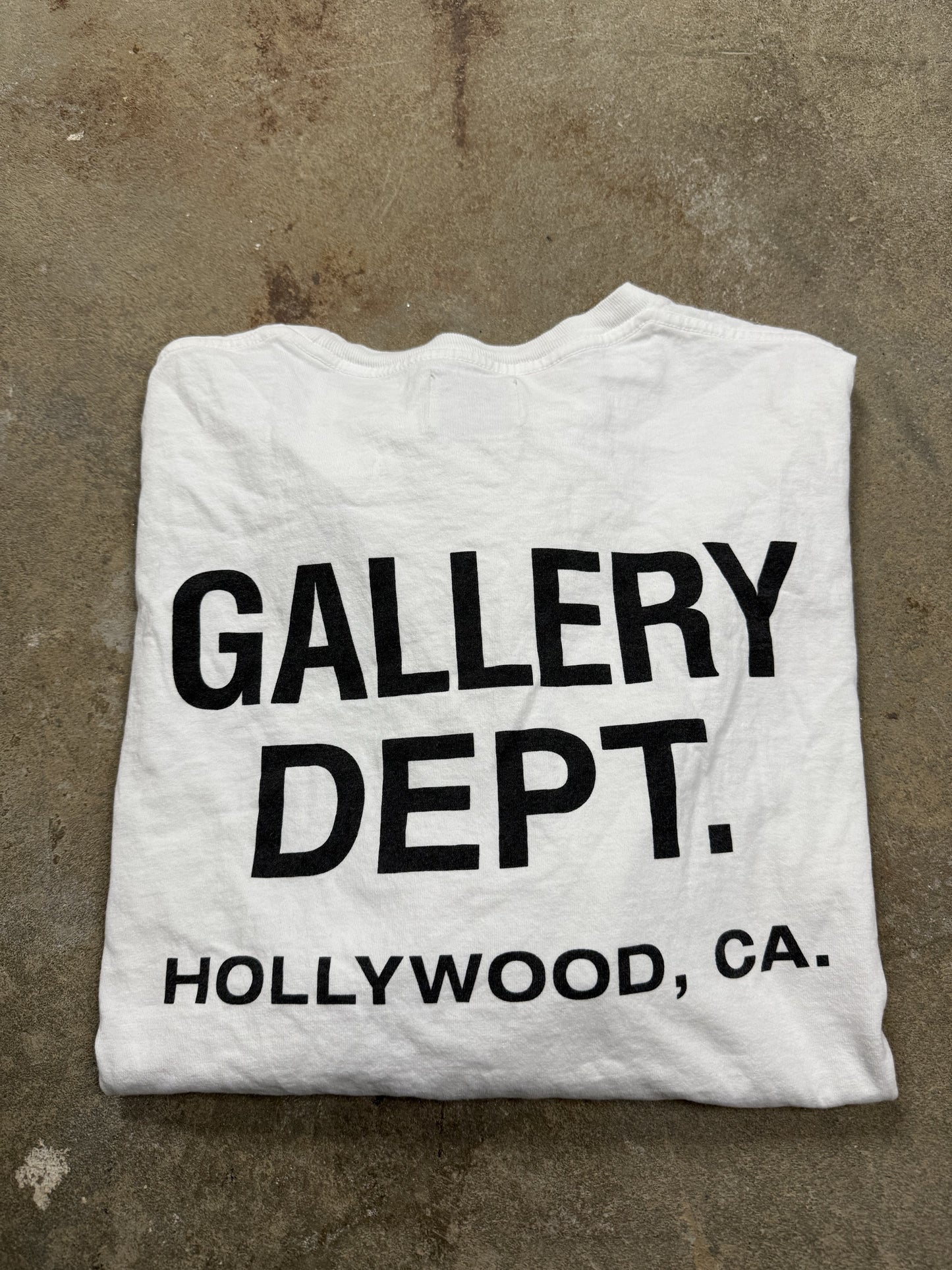 Gallery Dept Hollywood White Used XXL