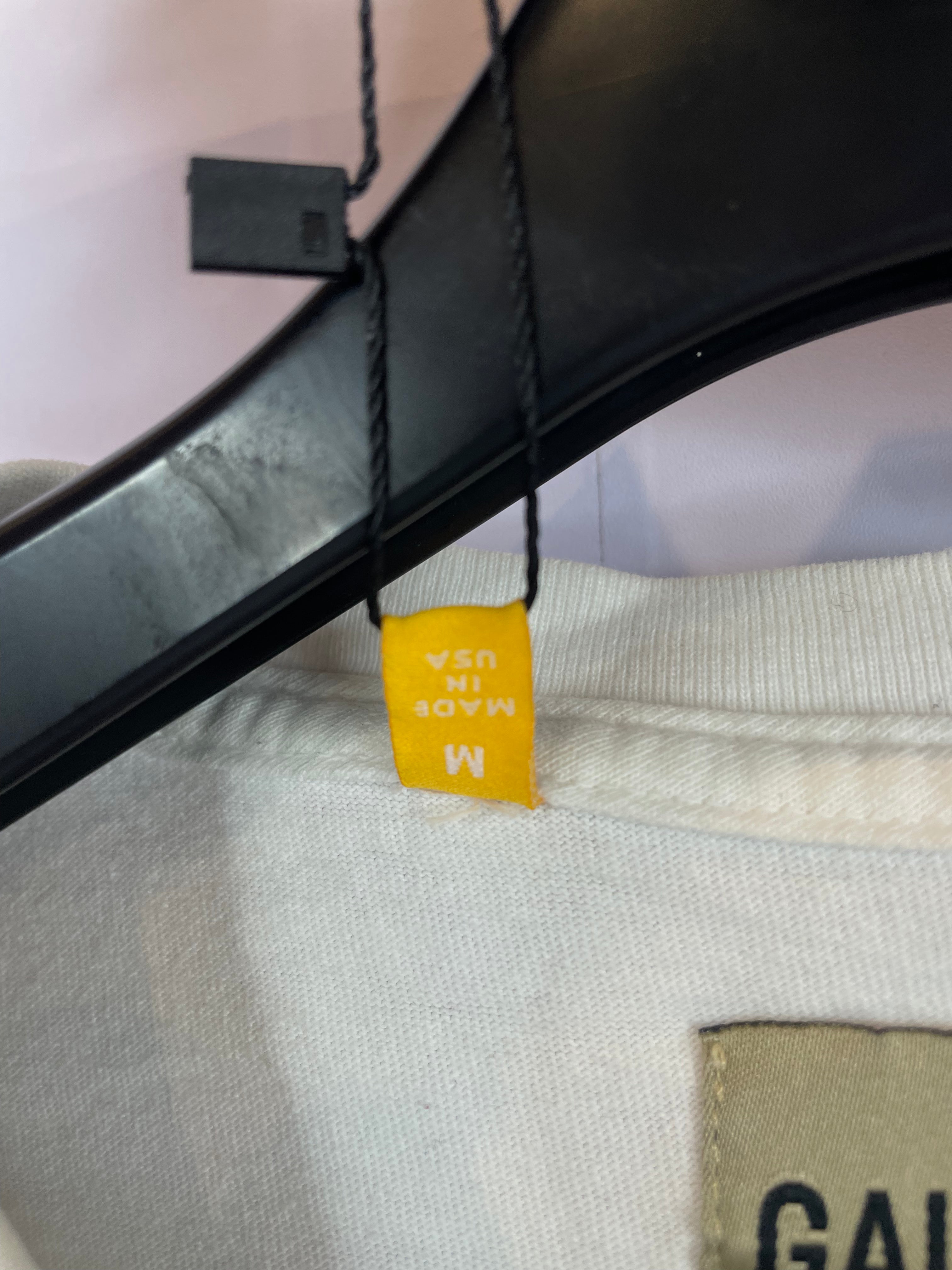 Gallery Tee White Black Used Medium