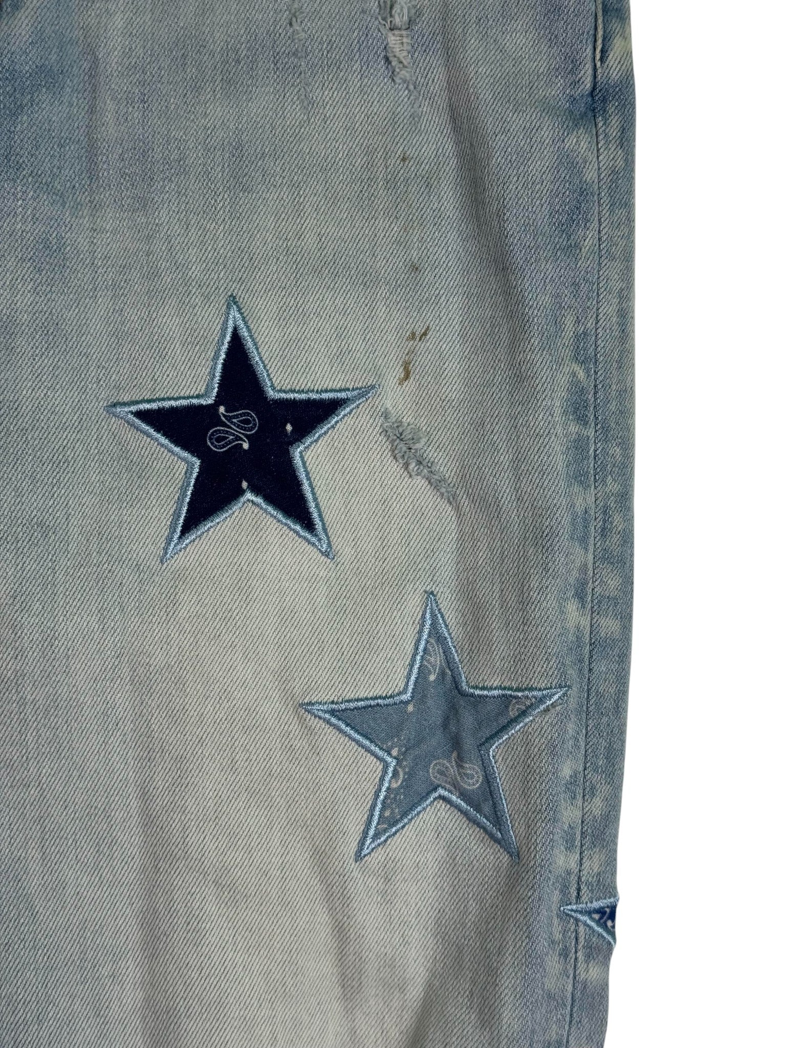 Amiri Light Wash Blue Chemist Jeans