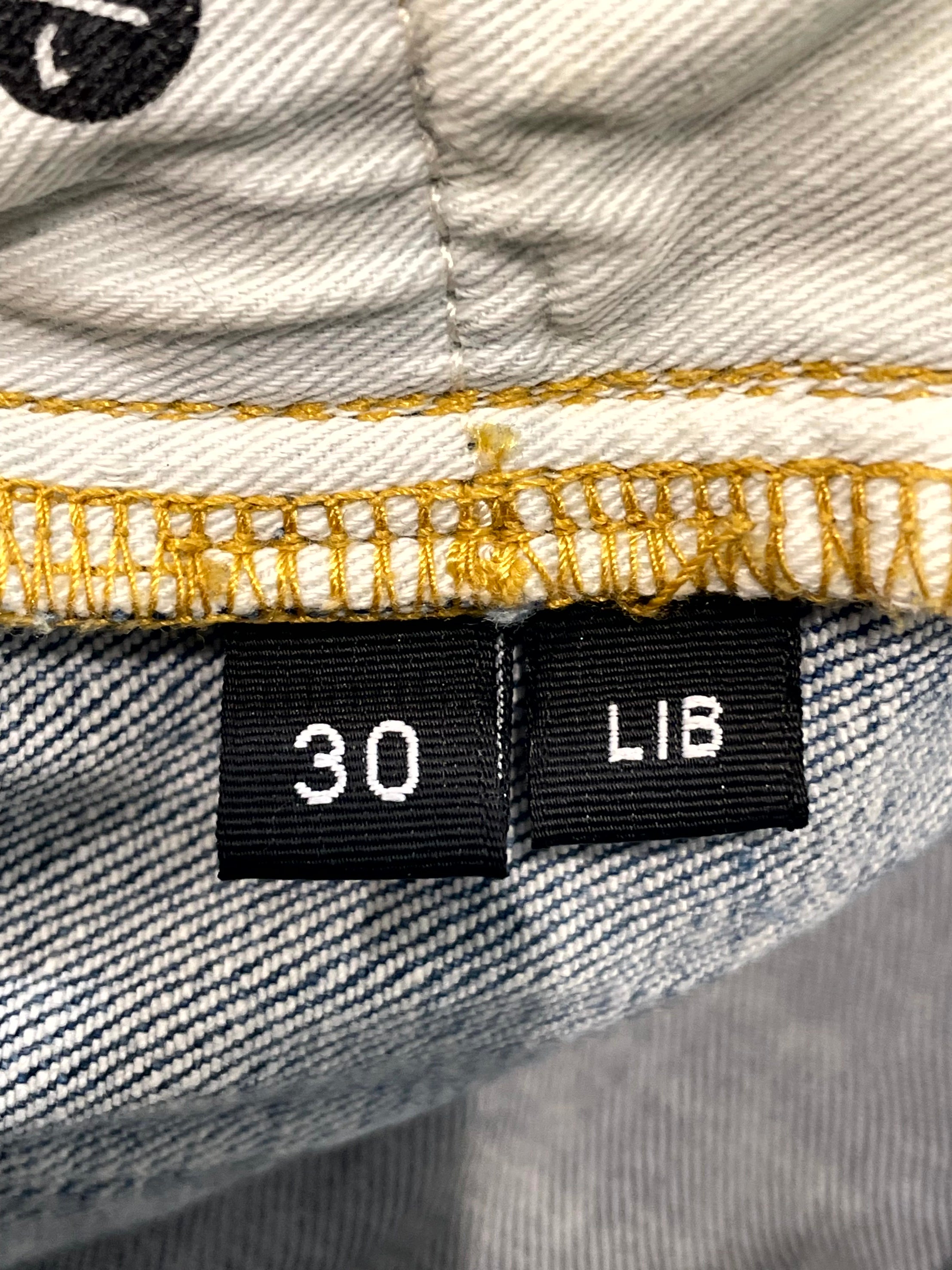 Purple Brand Ripped Light Wash Jeans