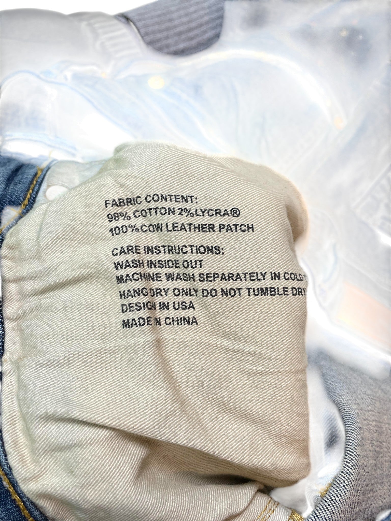 Purple Brand Light Wash Rip Jeans