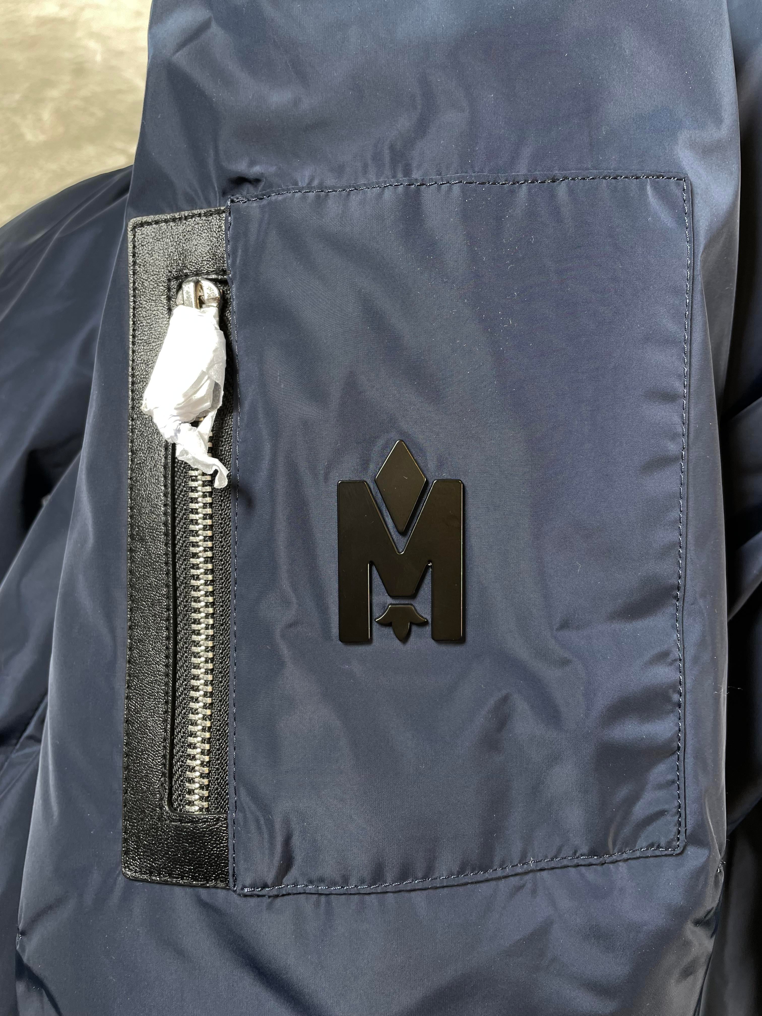 Mackage Viggo Navy Puffer Jacket