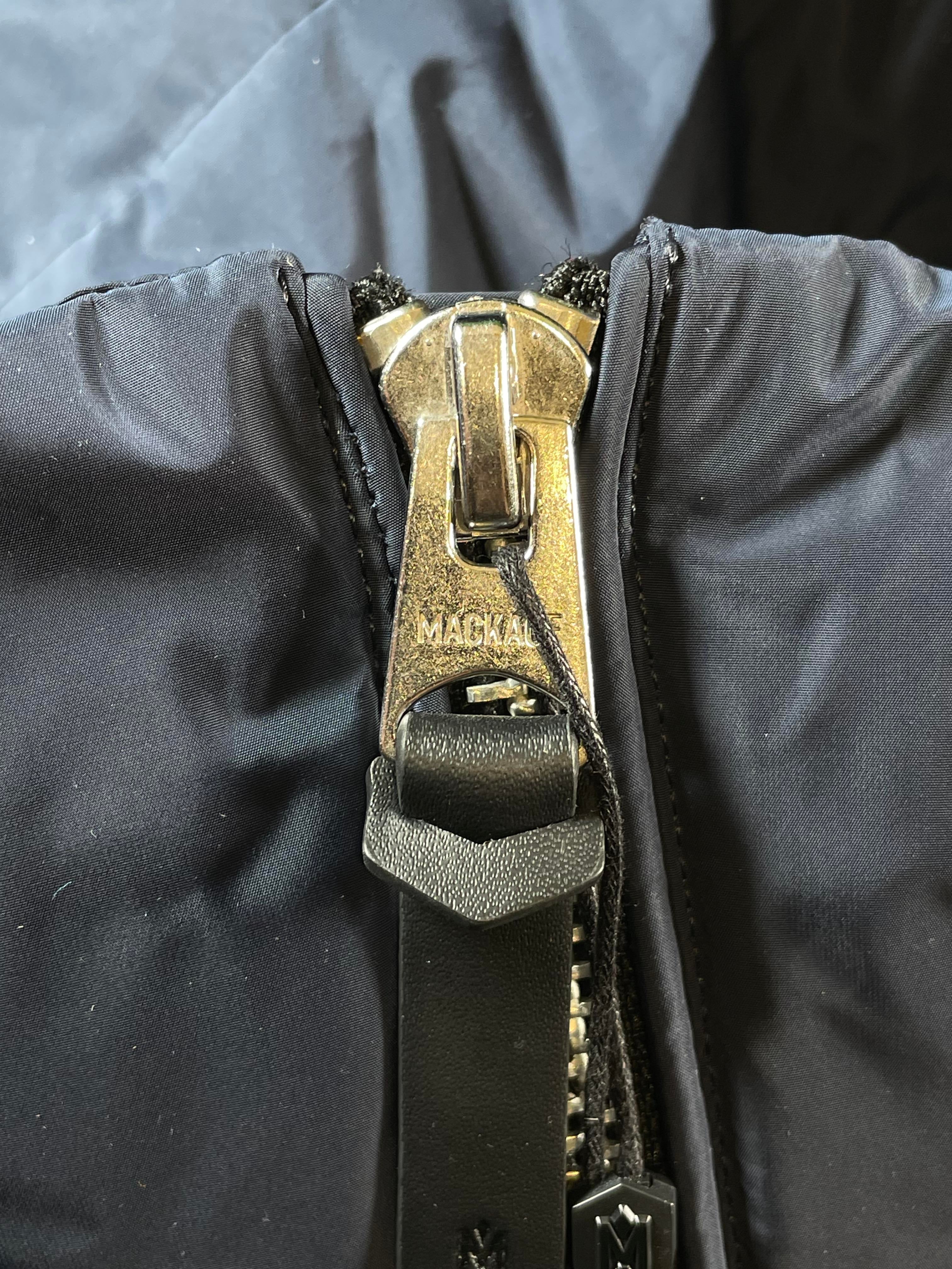Mackage Viggo Navy Puffer Jacket