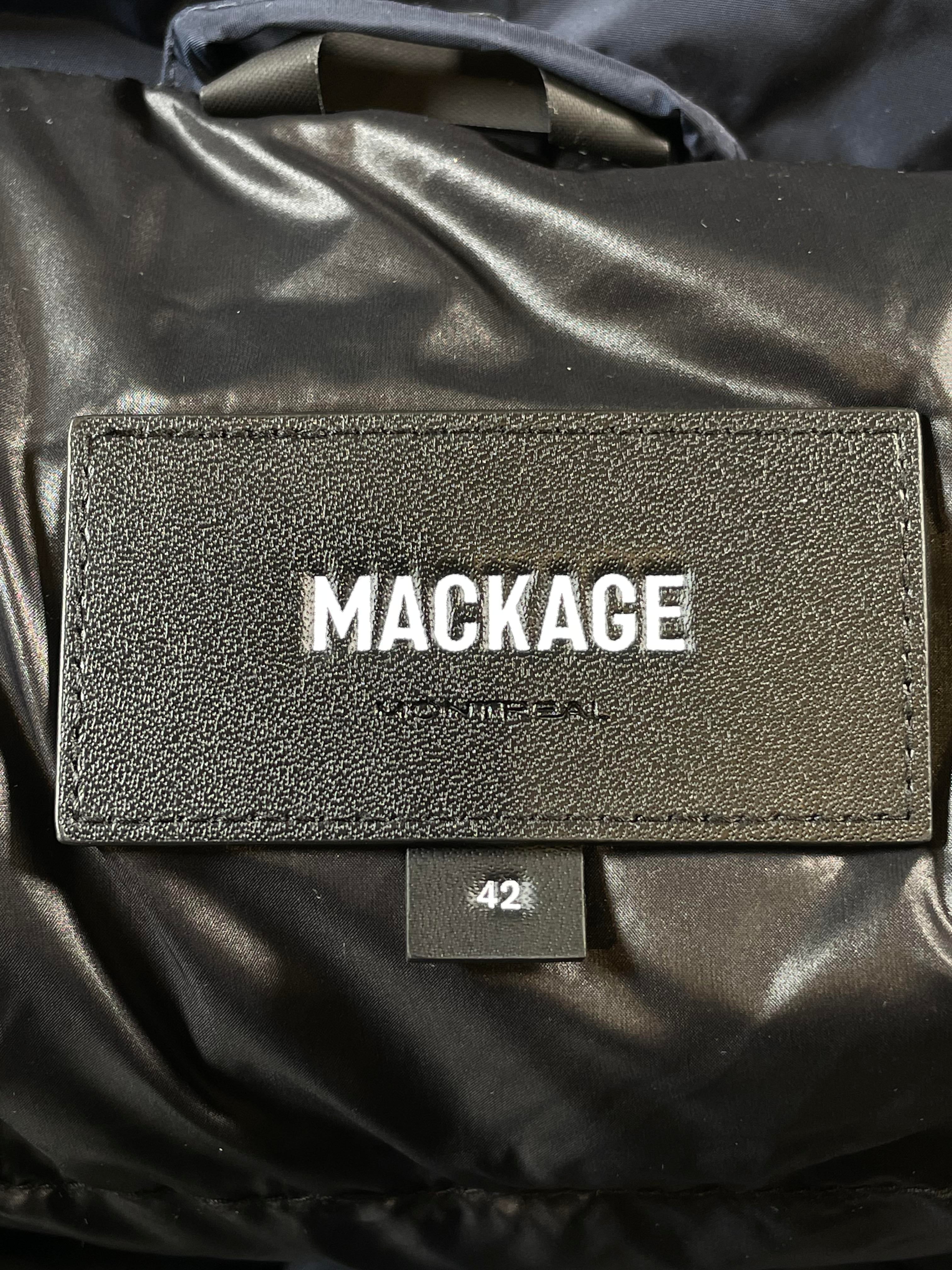 Mackage Viggo Navy Puffer Jacket