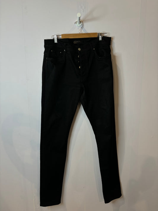Amiri Black Thrasher Jeans Used 36