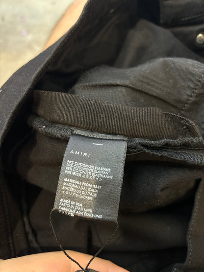 Amiri Black Thrasher Jeans Used 36