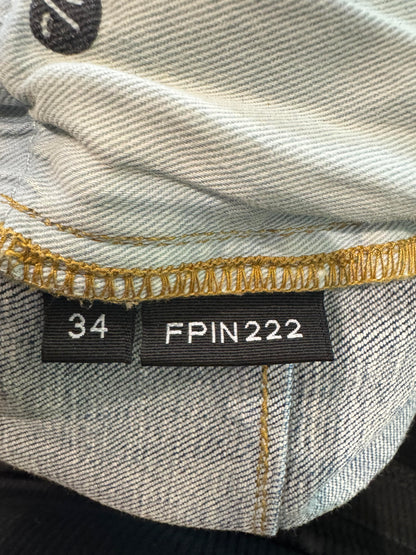 Purple Brand Blue Patched Jeans