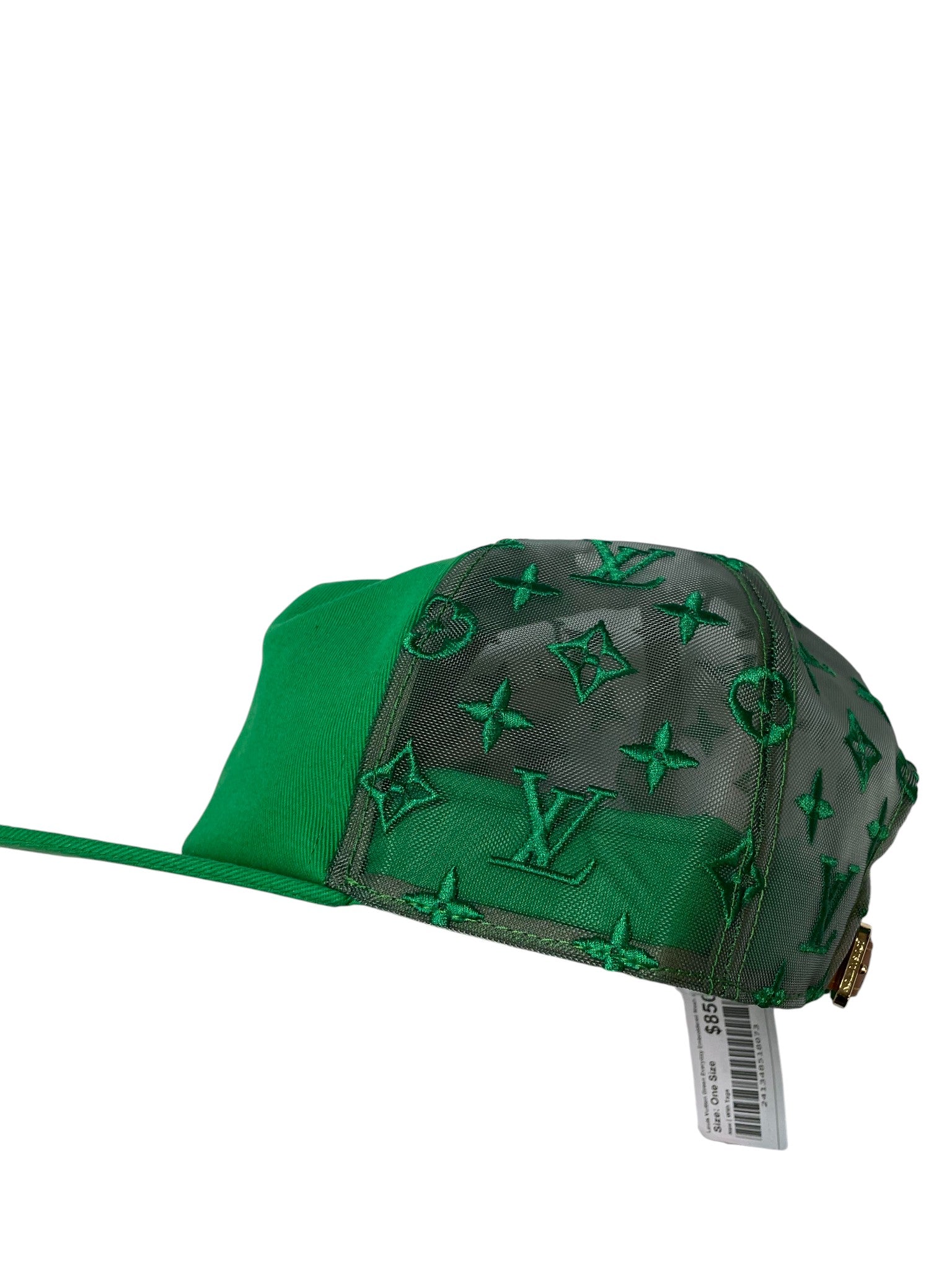 Louis Vuitton Green Everyday Embroidered Mesh Hat