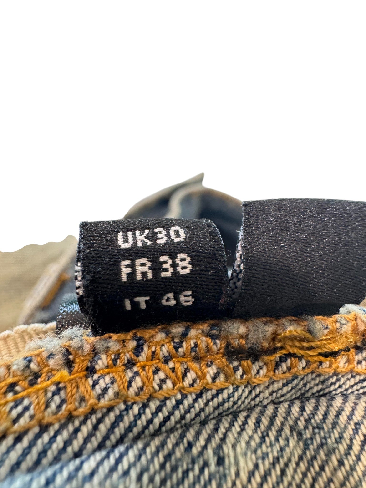 Amiri Light Wash Camo Patchwork Jeans