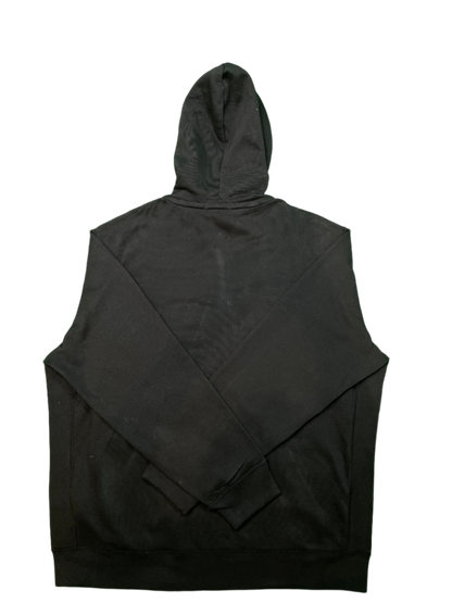 Polo Zip Up Black Hoodie