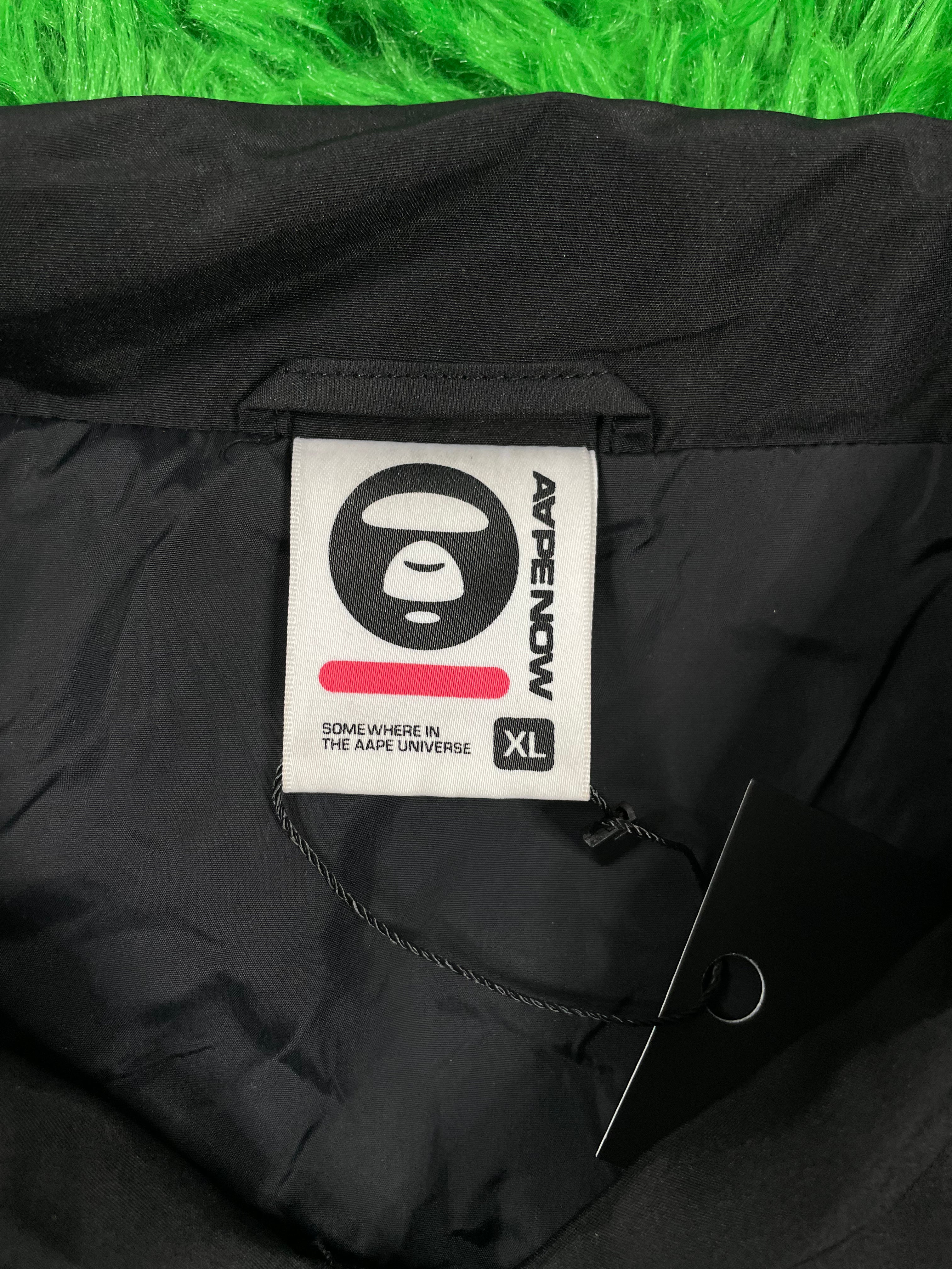 AAPE Wind Breaker Black Jacket