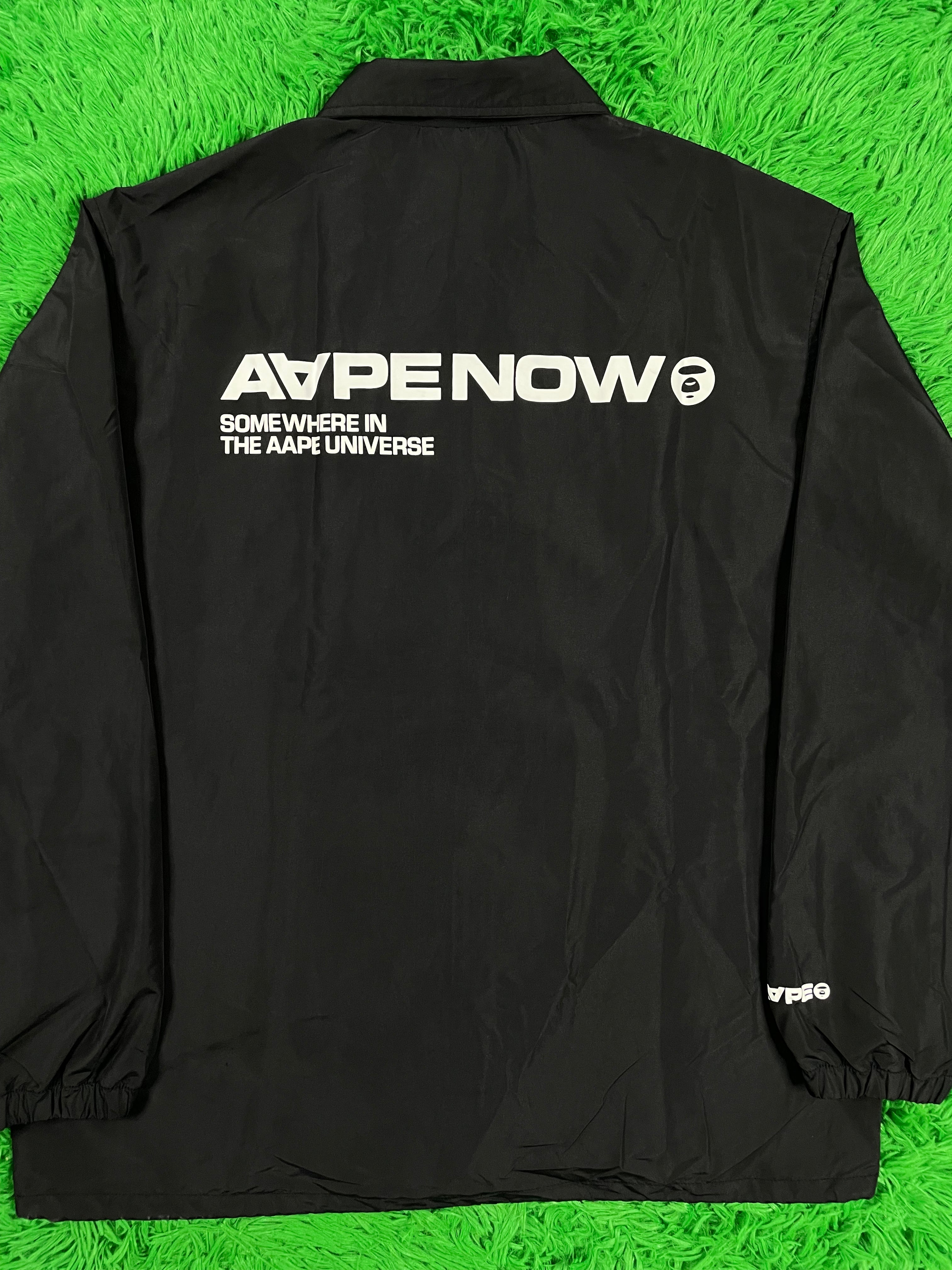 AAPE Wind Breaker Black Jacket
