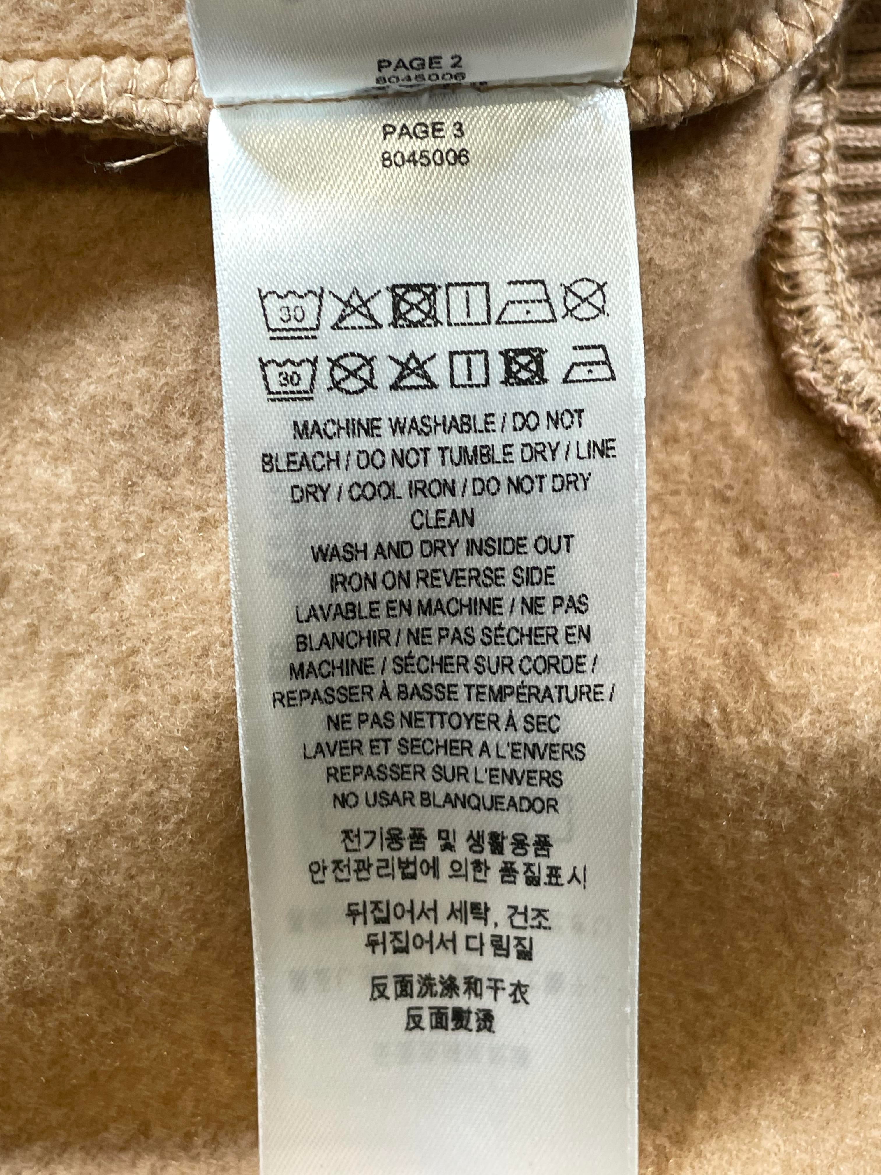 Burberry Monogram Hood Tan Hoodie