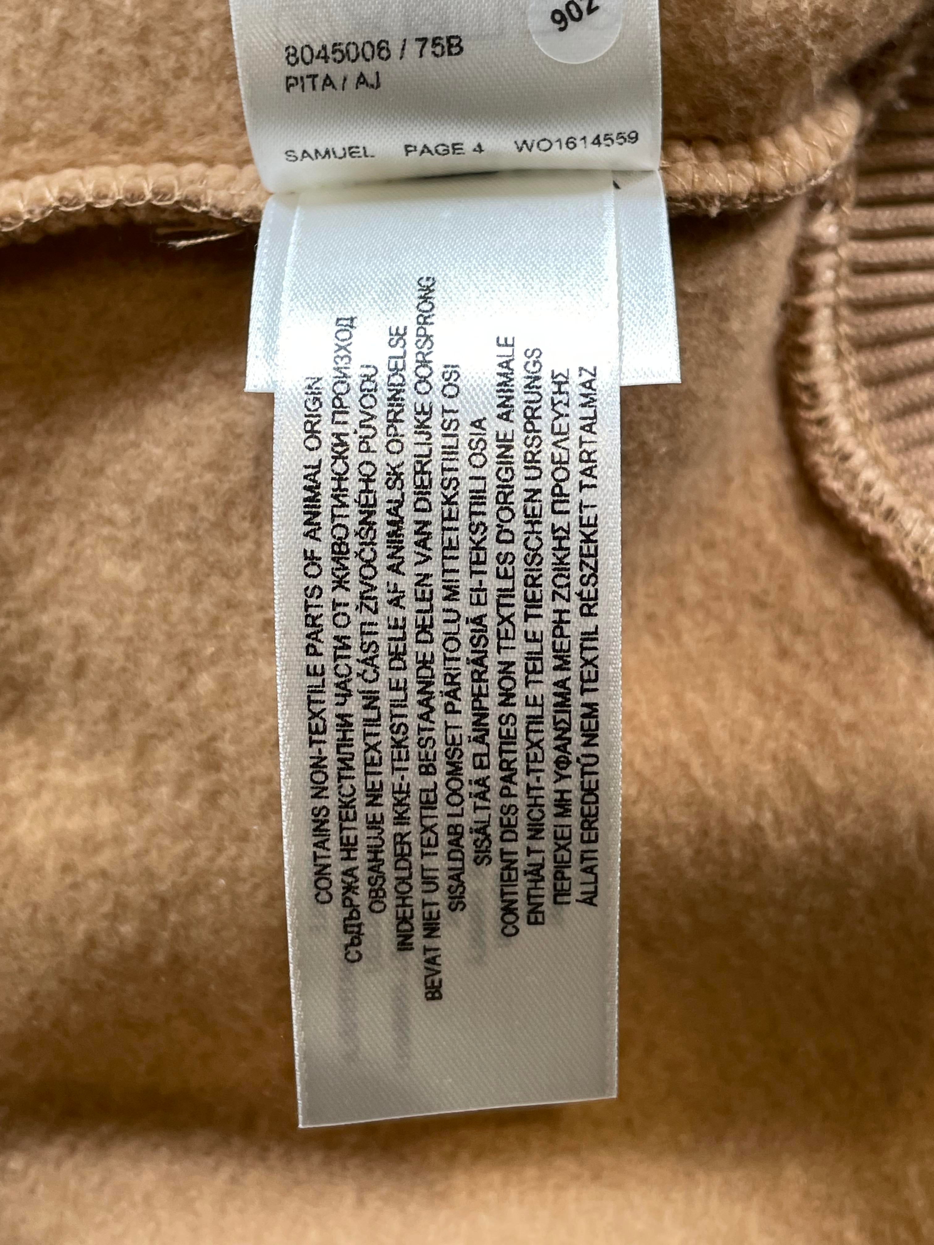 Burberry Monogram Hood Tan Hoodie