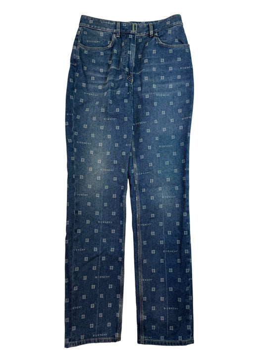 Givenchy Dark Wash Monogram Jeans