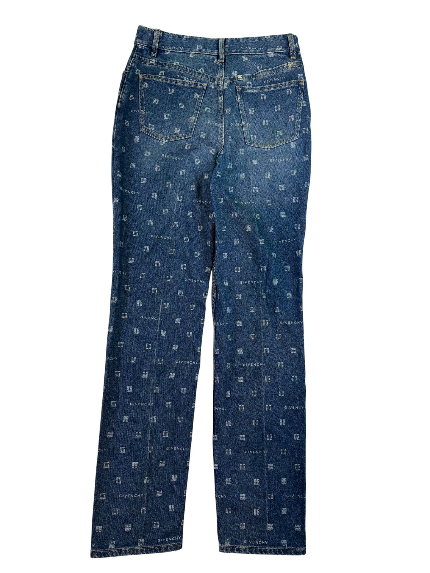 Givenchy Dark Wash Monogram Jeans