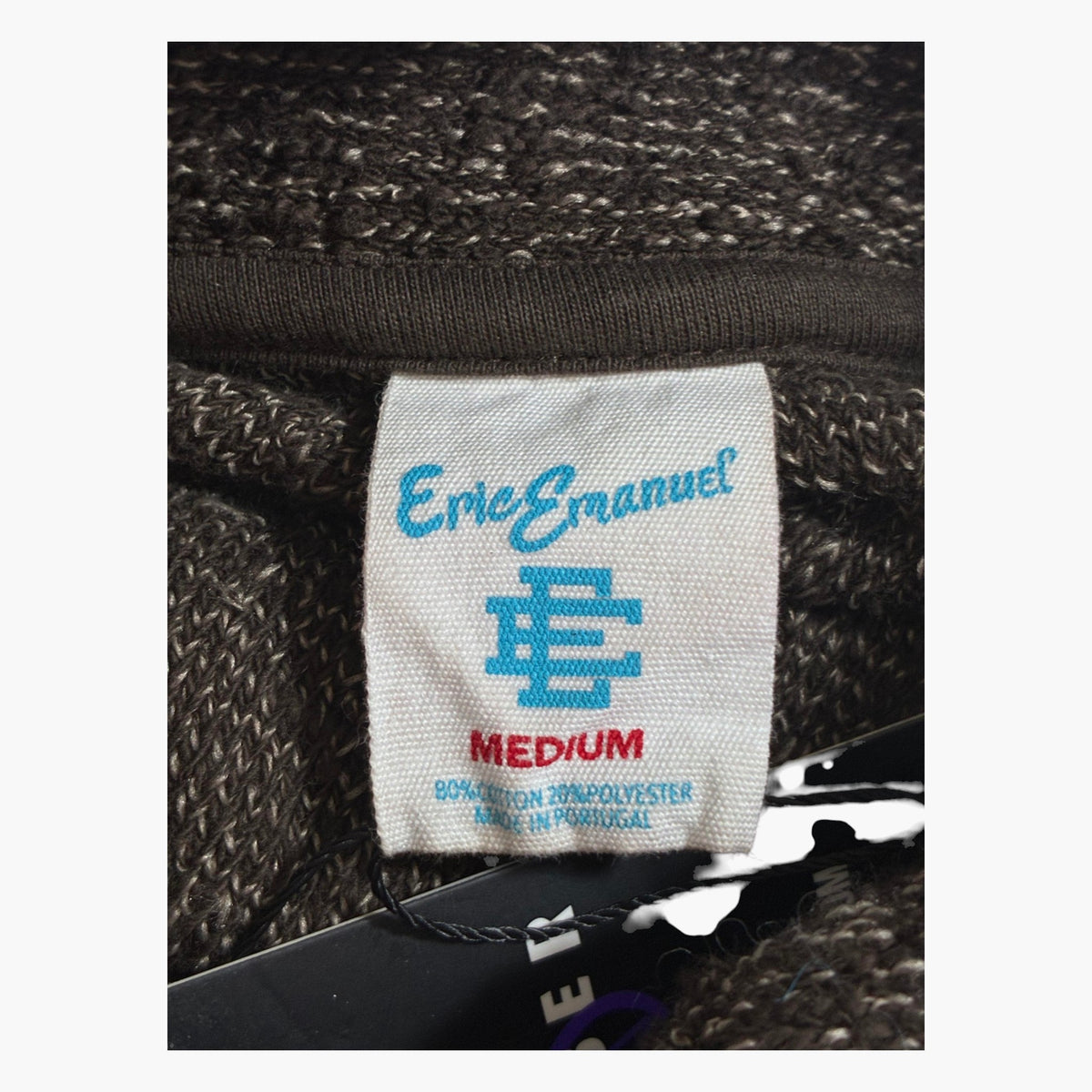 EE Yellow Boucle Brown Zip Up