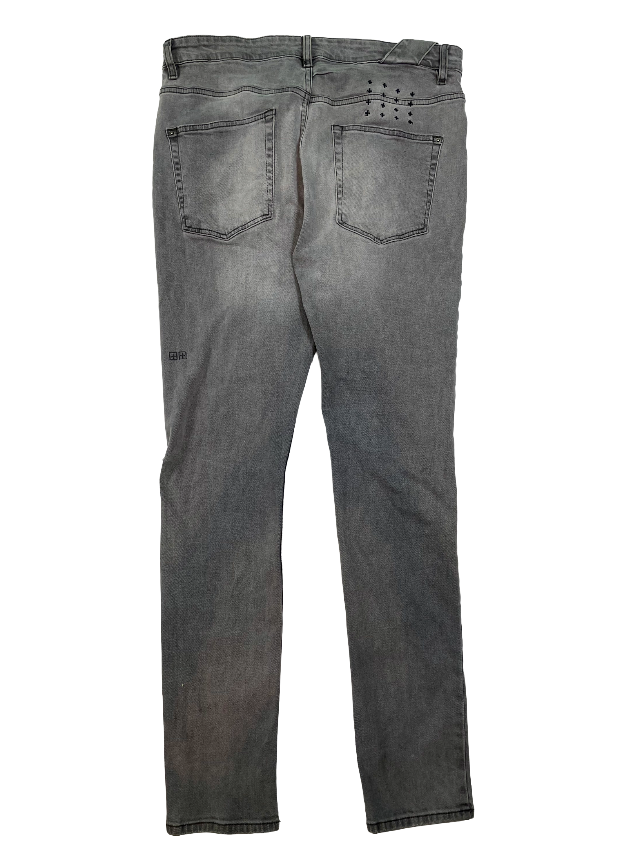 Ksubi Ripped Grey Jeans