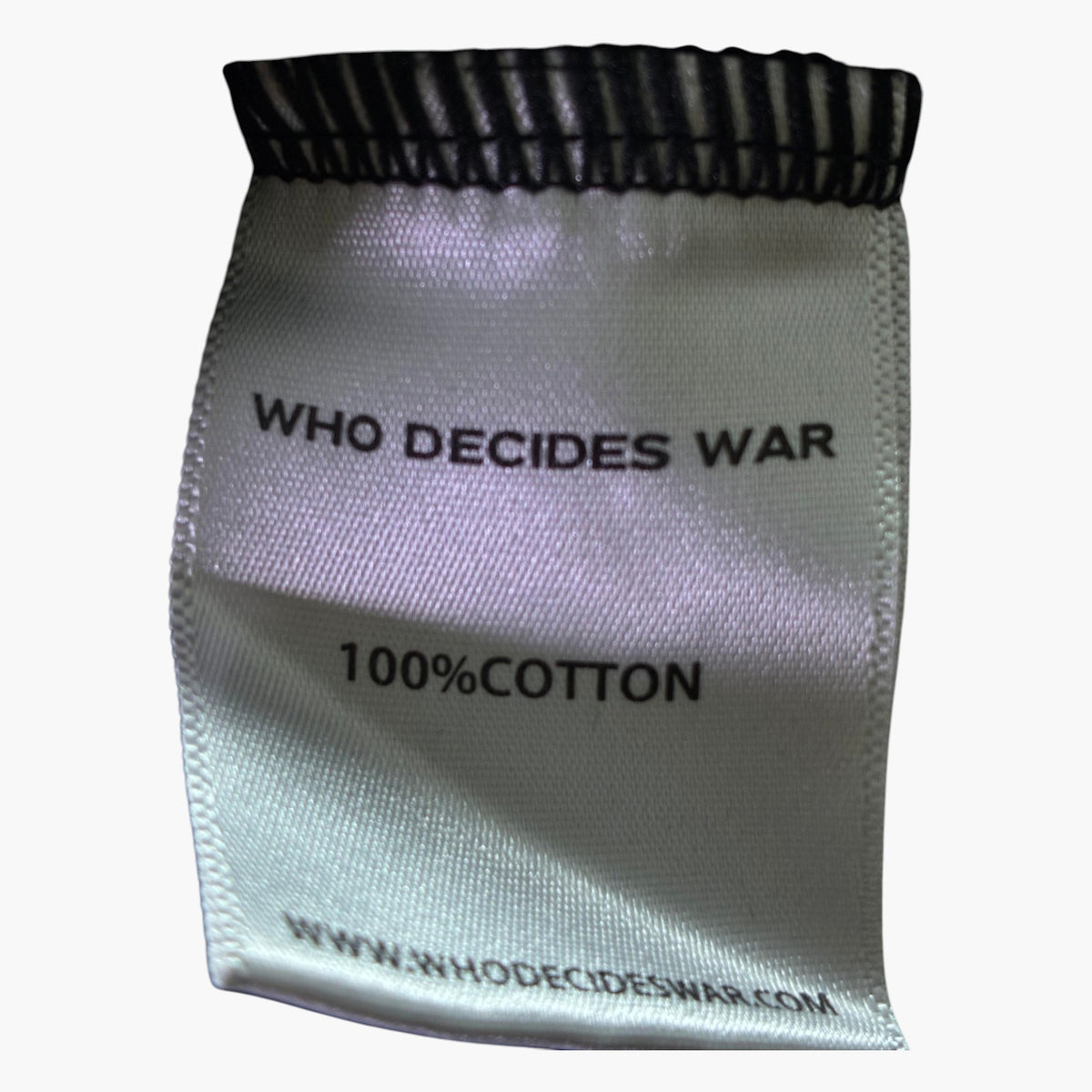 Who Decides War Flames Glass Black Hoodie