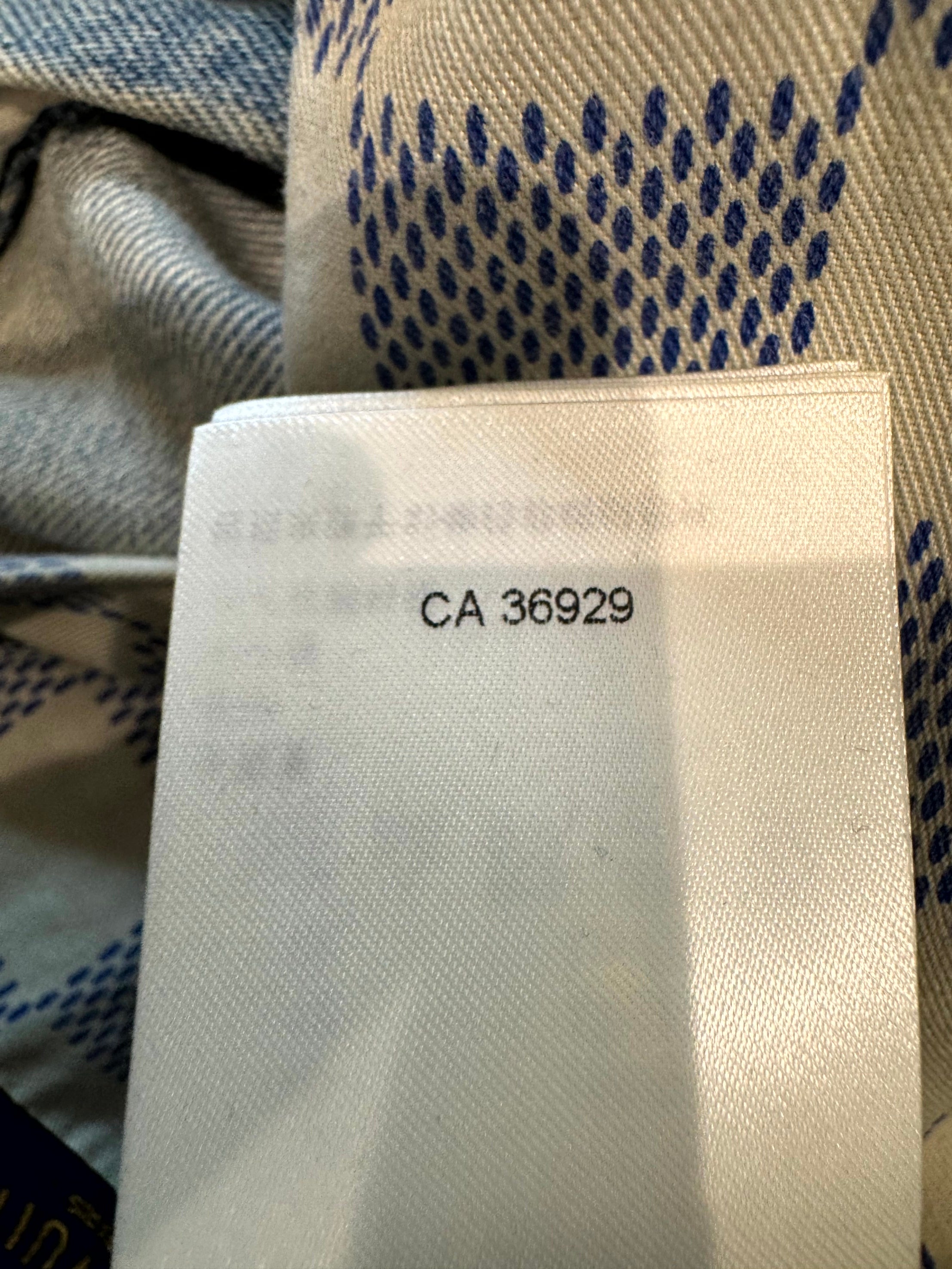 Louis Vuitton Pharell Wide Leg Denim Light Wash Jeans
