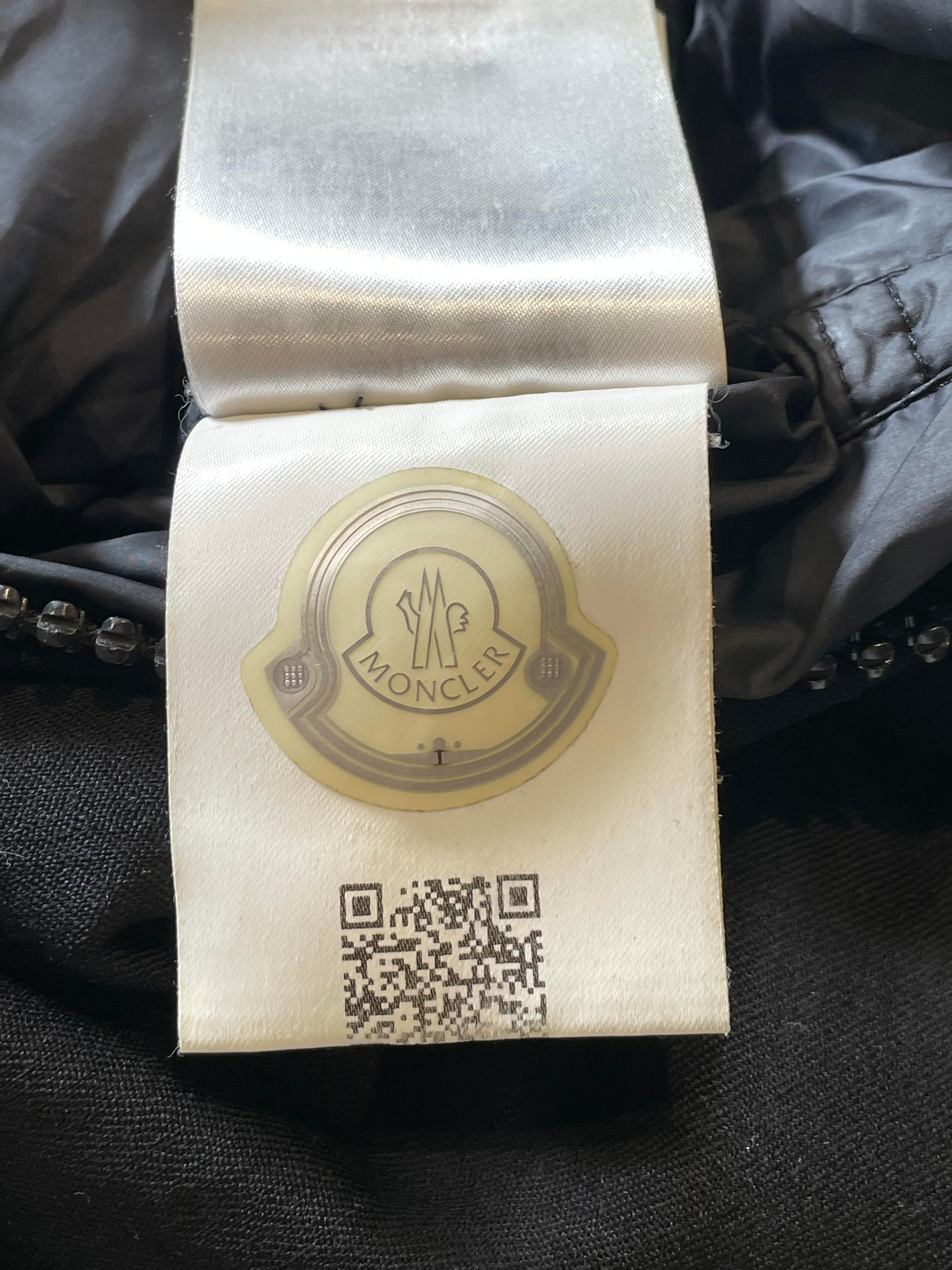 Moncler Montgenevre Giubotto Black Jacket