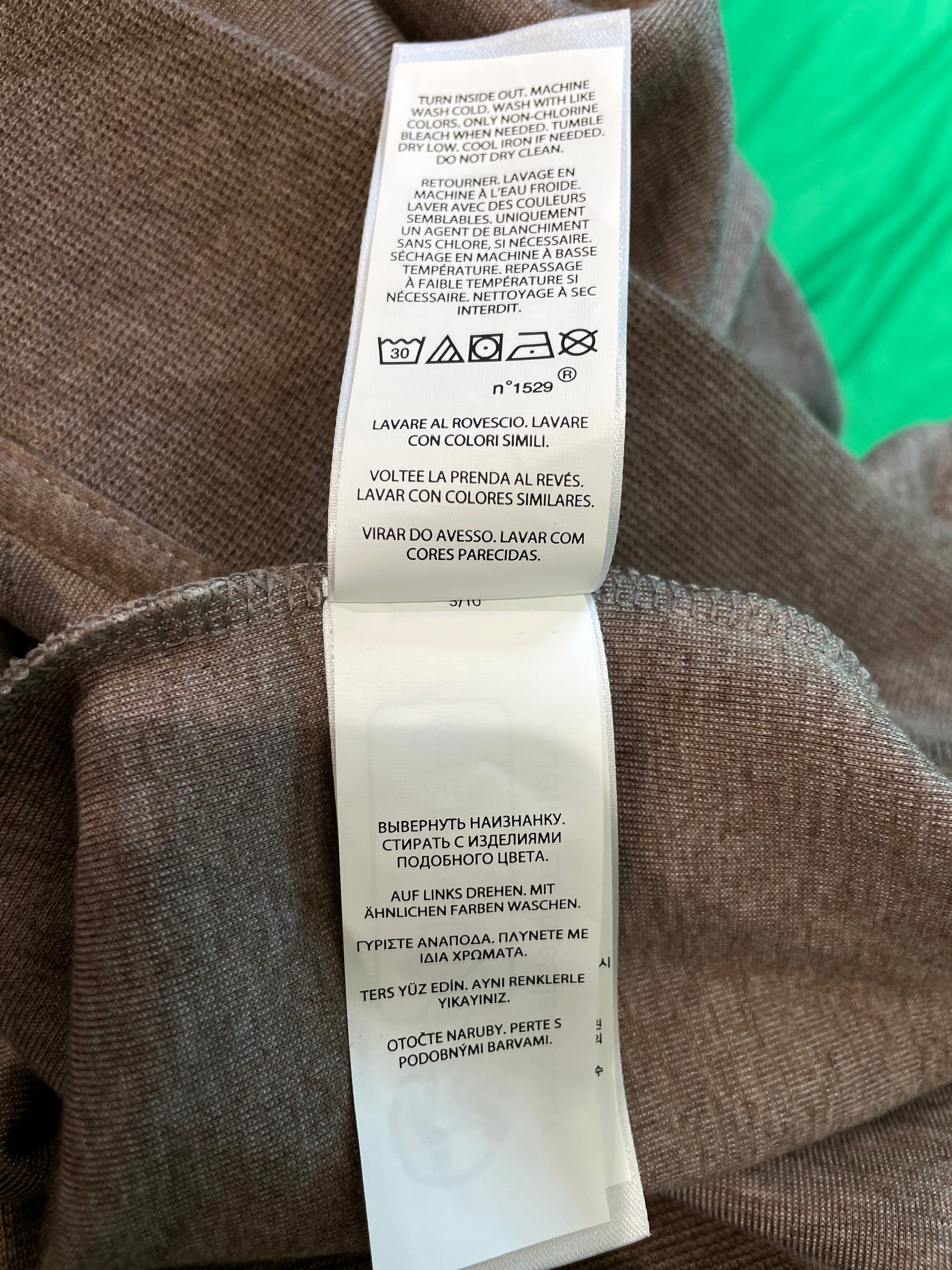 Polo Brown Zip Up Hoodie