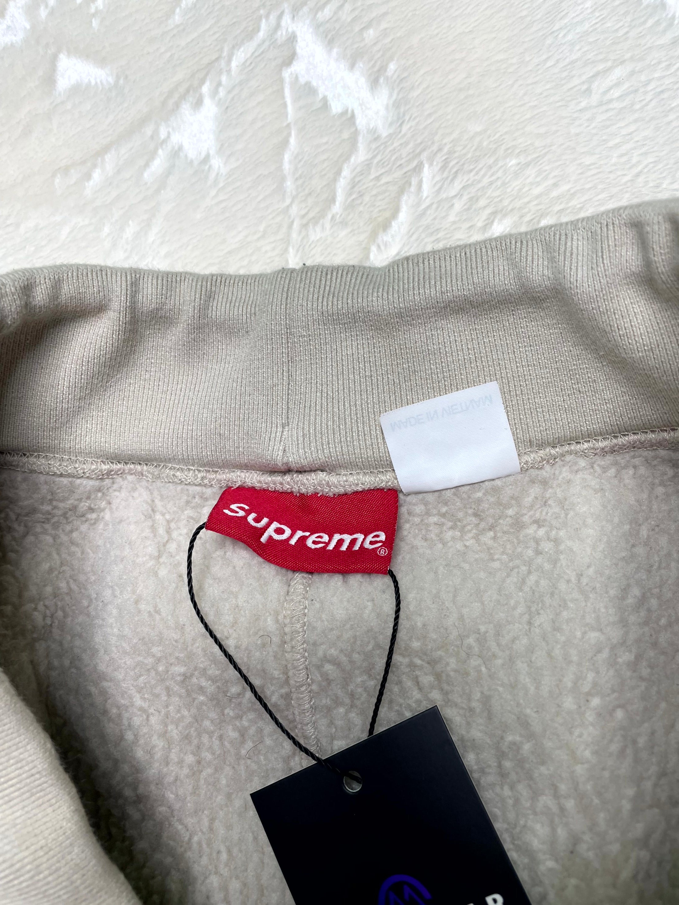 Supreme Small Box Logo Windstopper Tan & Red Pants