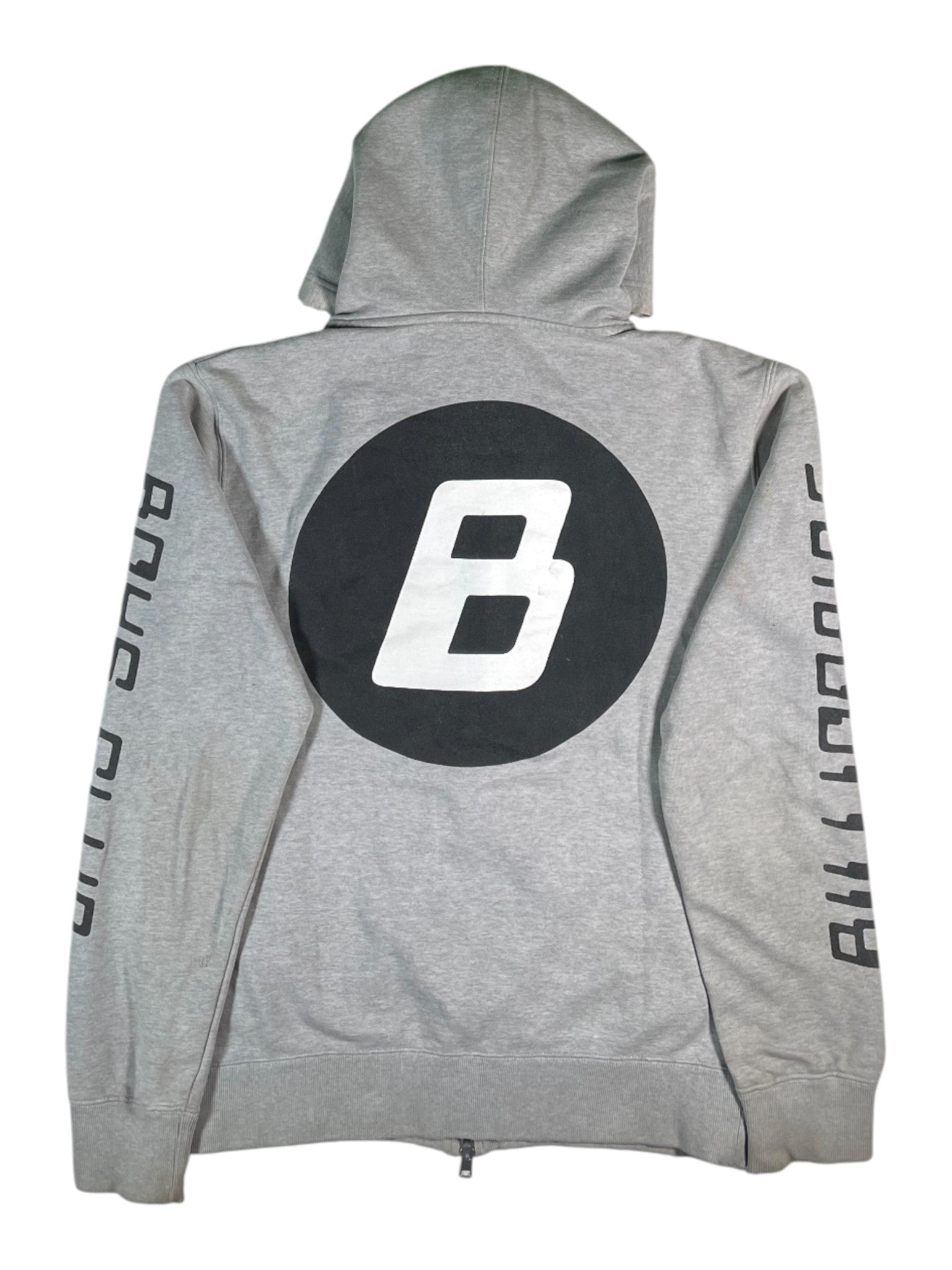 Billionaire Boys Club Grey Zip Up Hoodie