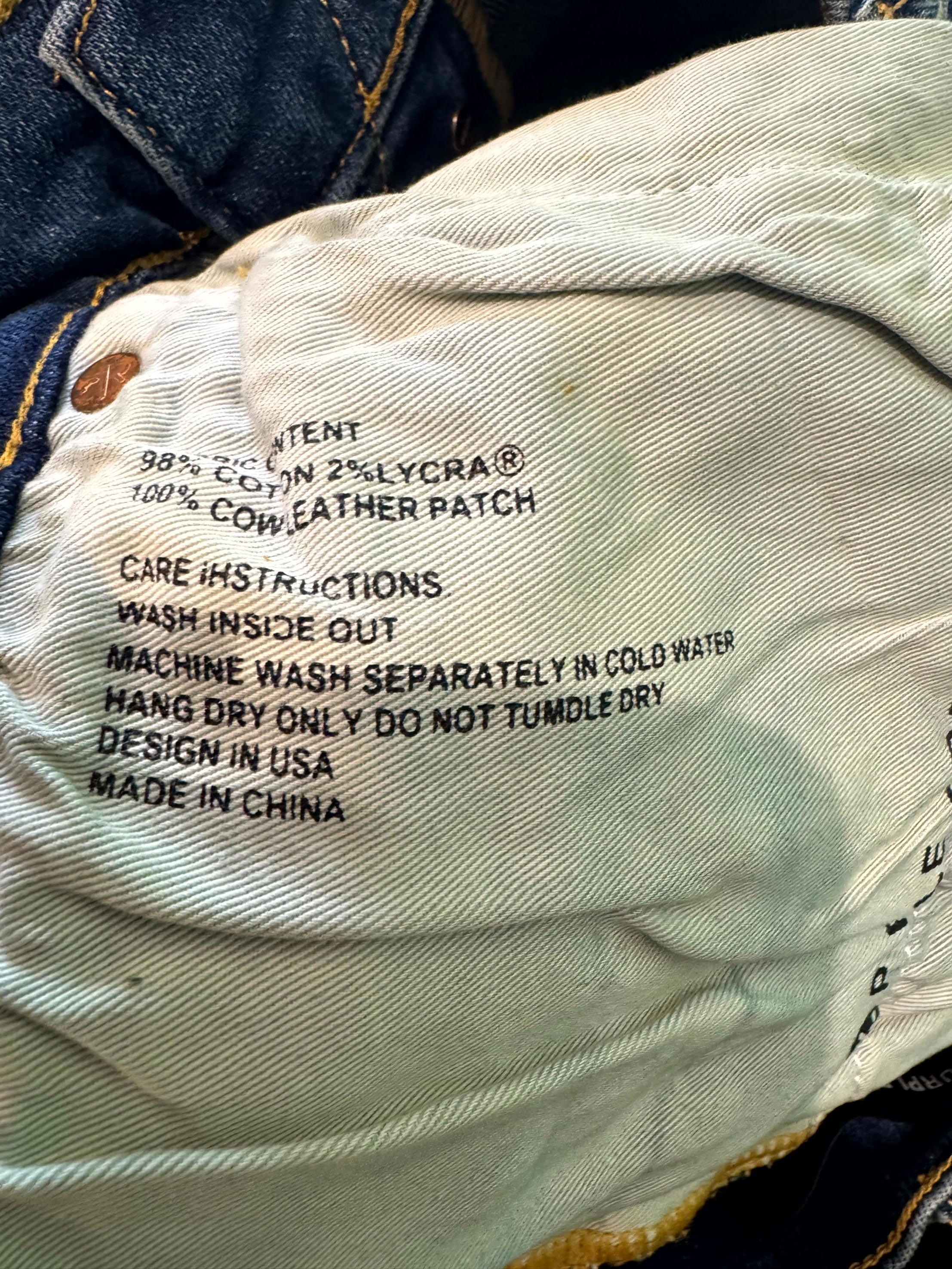 Purple Brand Blue Jeans