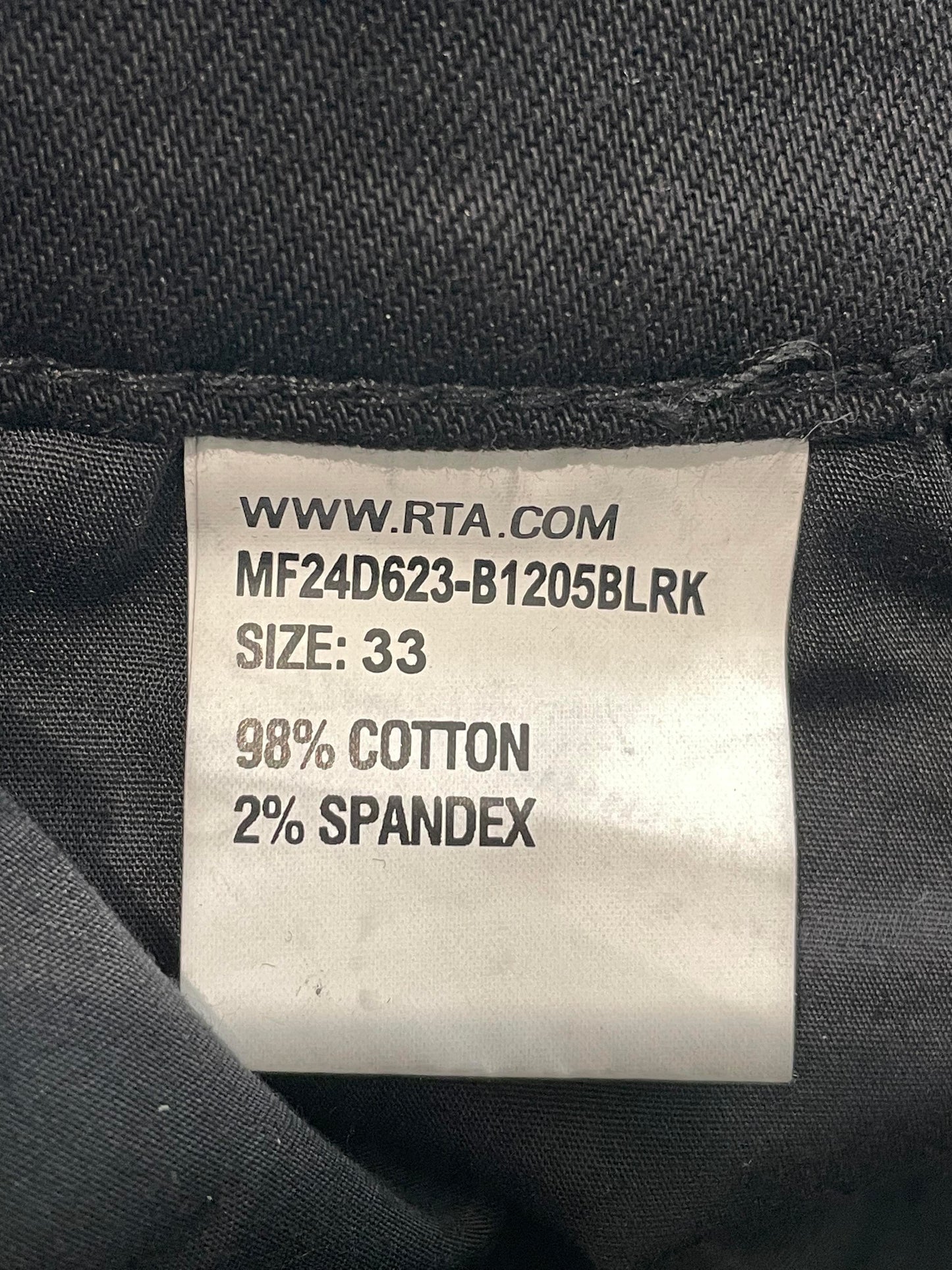 RTA RIP Black Jeans