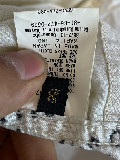 Kapital White Paisley Button Up Used 3 (Large)