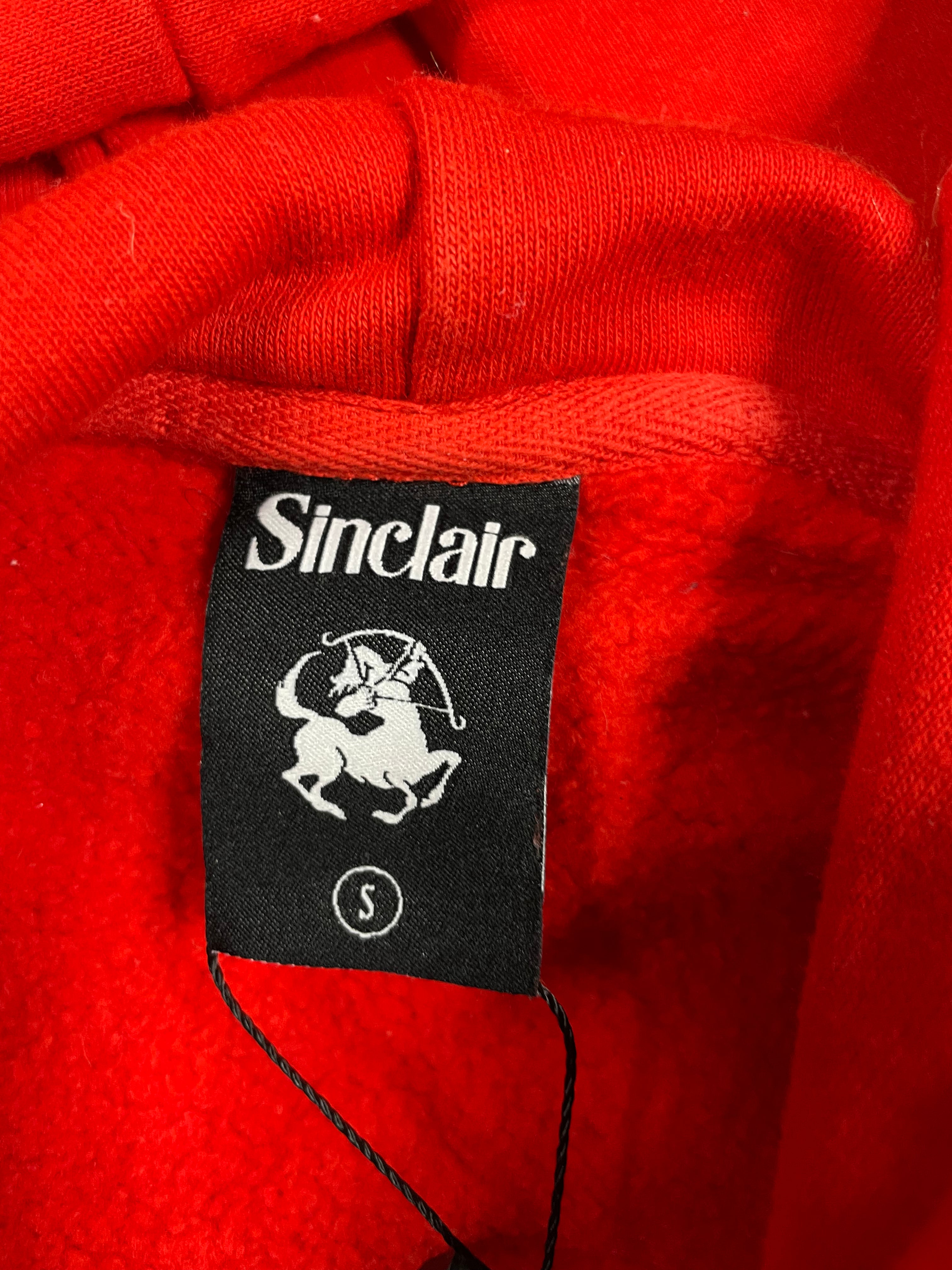 Sinclair Hoodie Red White