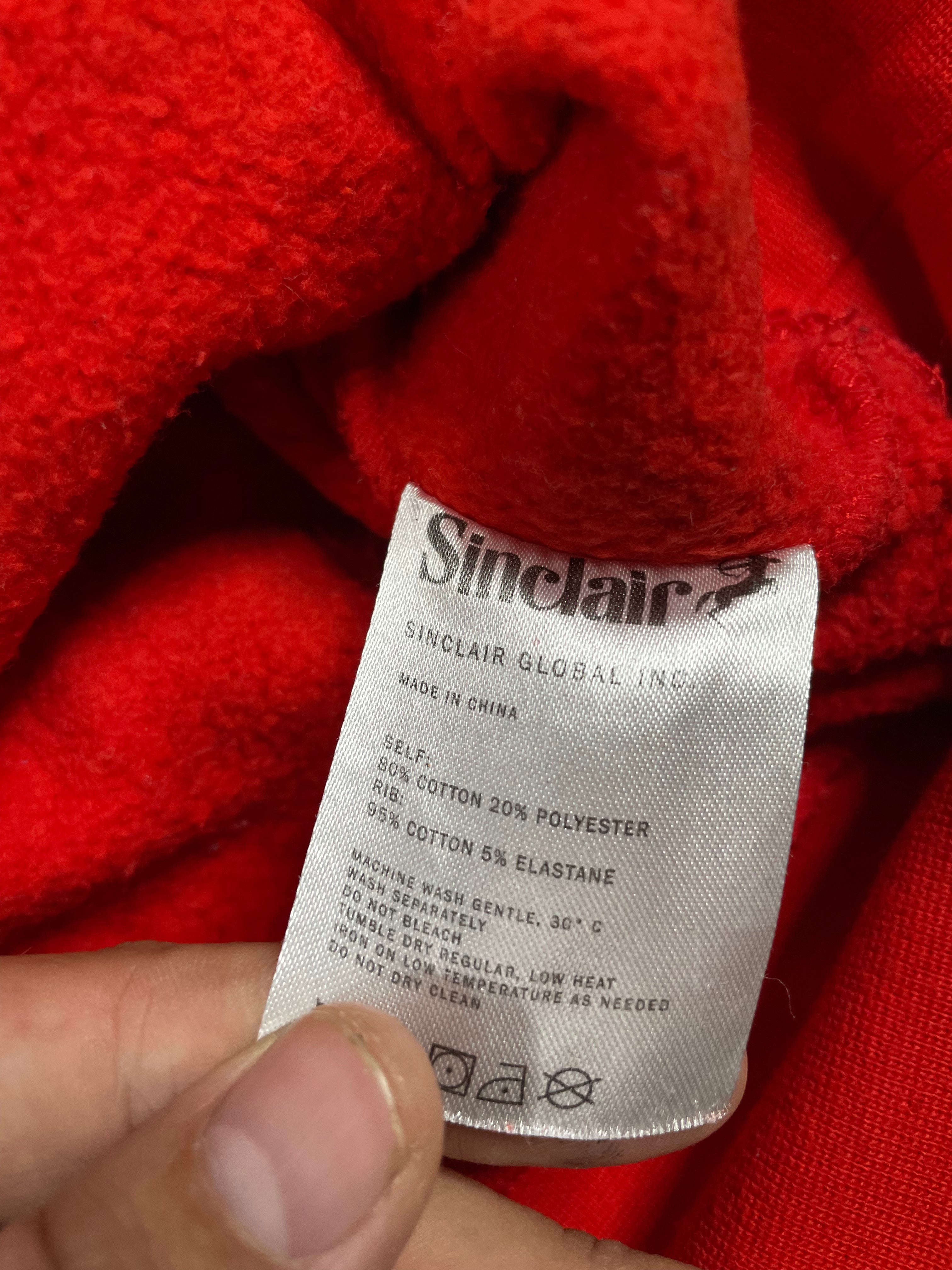 Sinclair Hoodie Red White