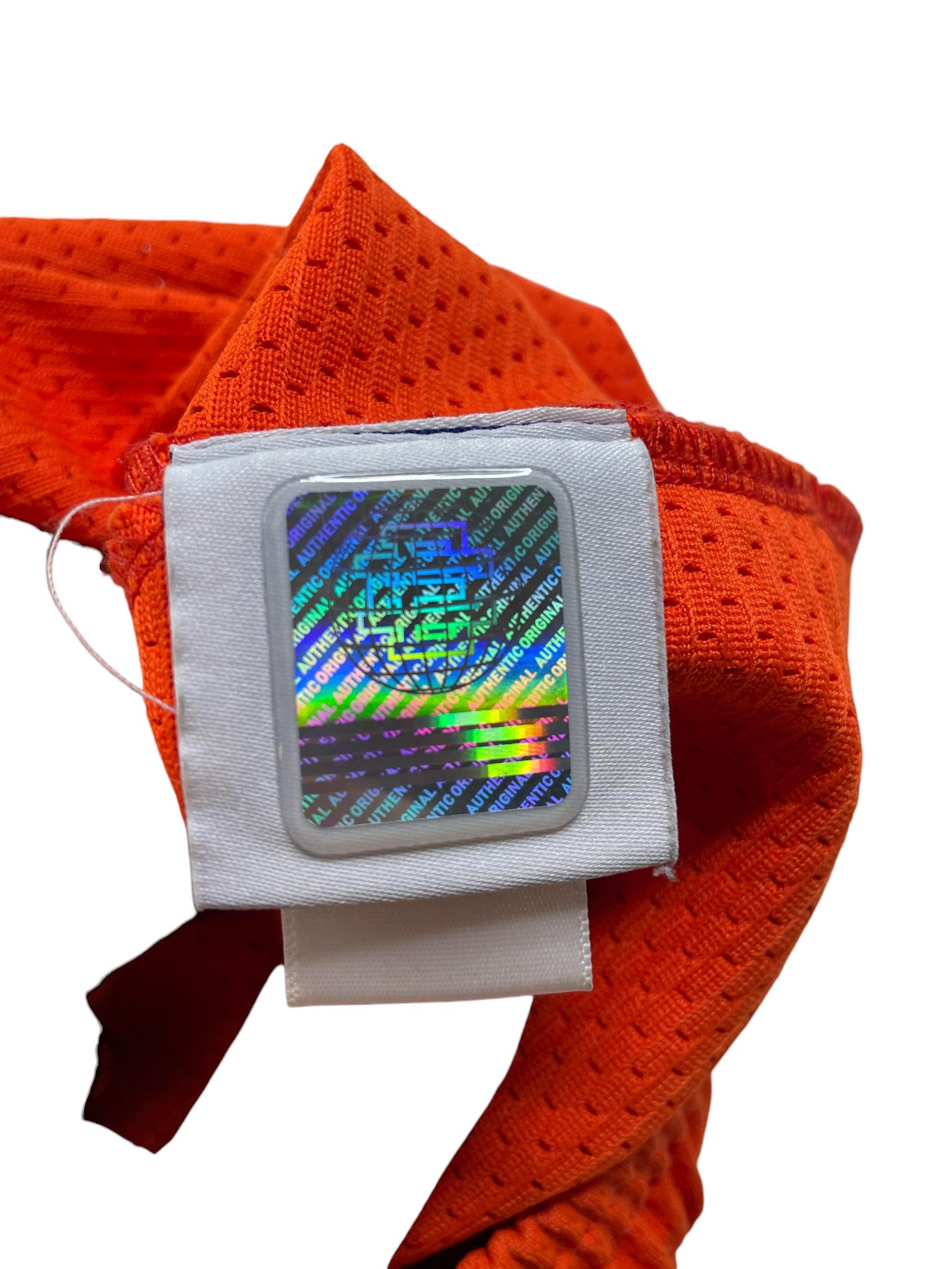 Eric Emanuel 'Houston' Orange Mesh Shorts