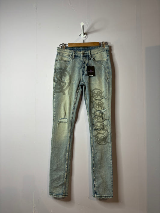 Ksubi Jeans Grey Light Wash