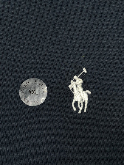 Polo Navy & White Zip Up Hoodie