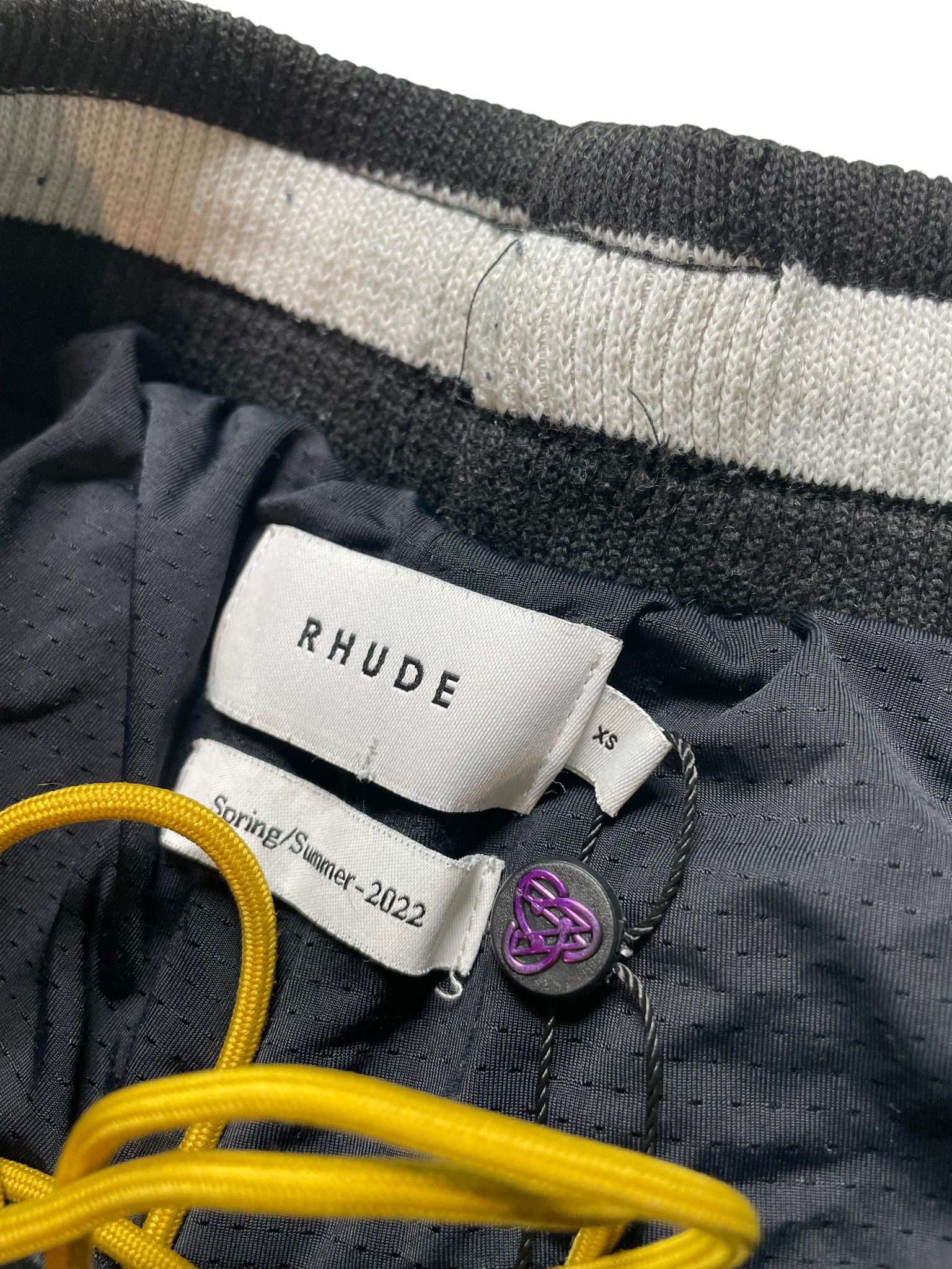 Rhude Logo Blue Shorts