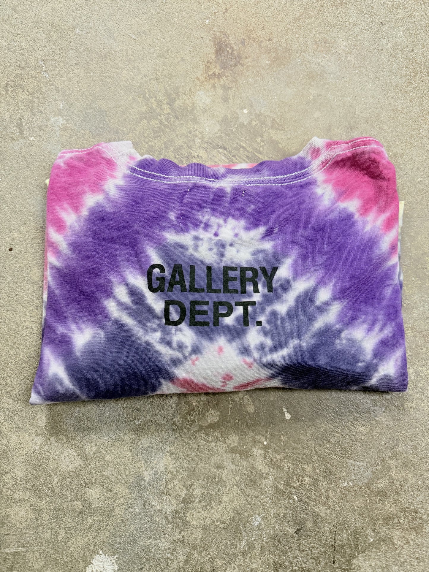 Gallery Dept Tie Dye Tee Used XXL