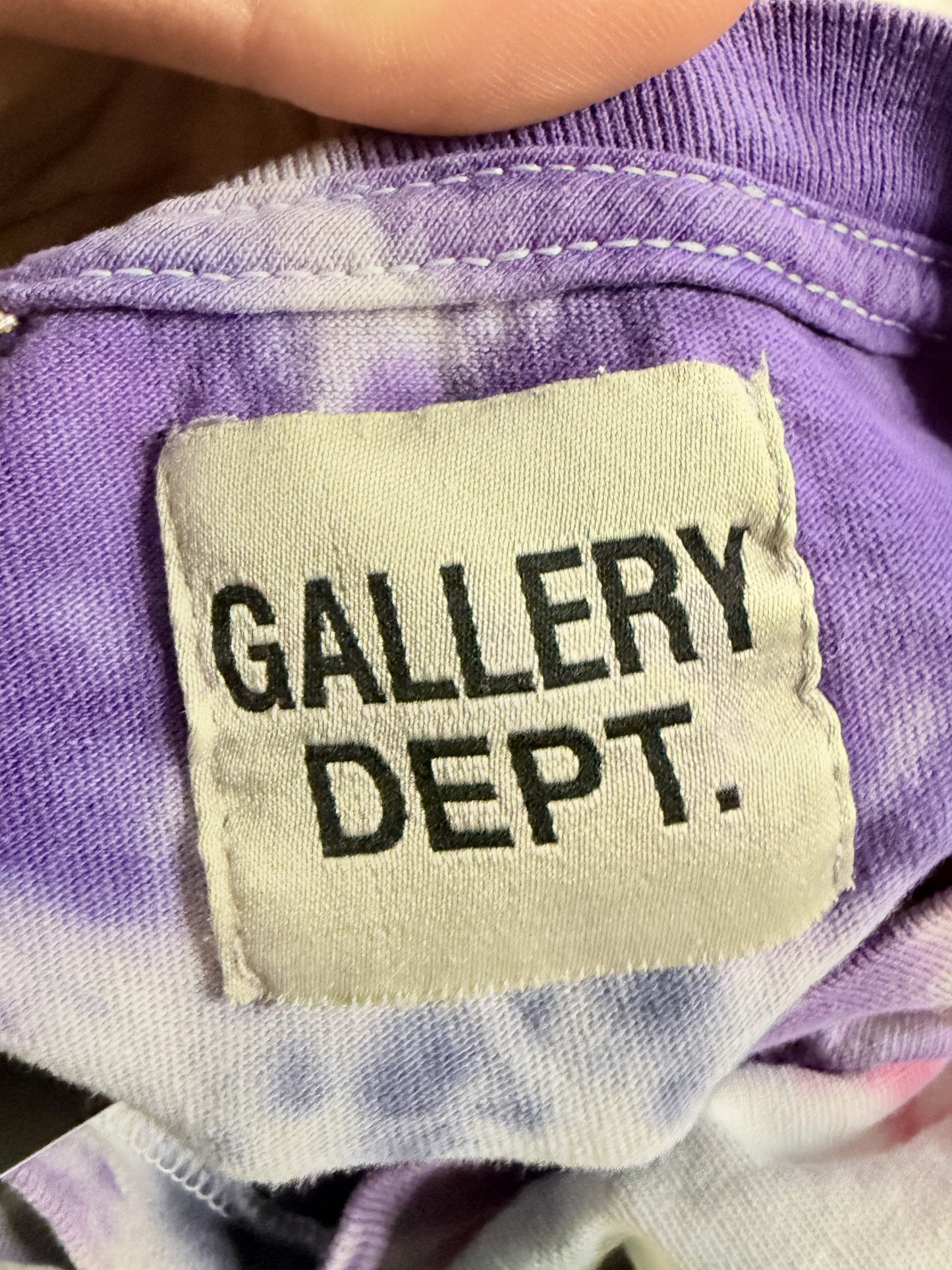 Gallery Dept Tie Dye Tee Used XXL