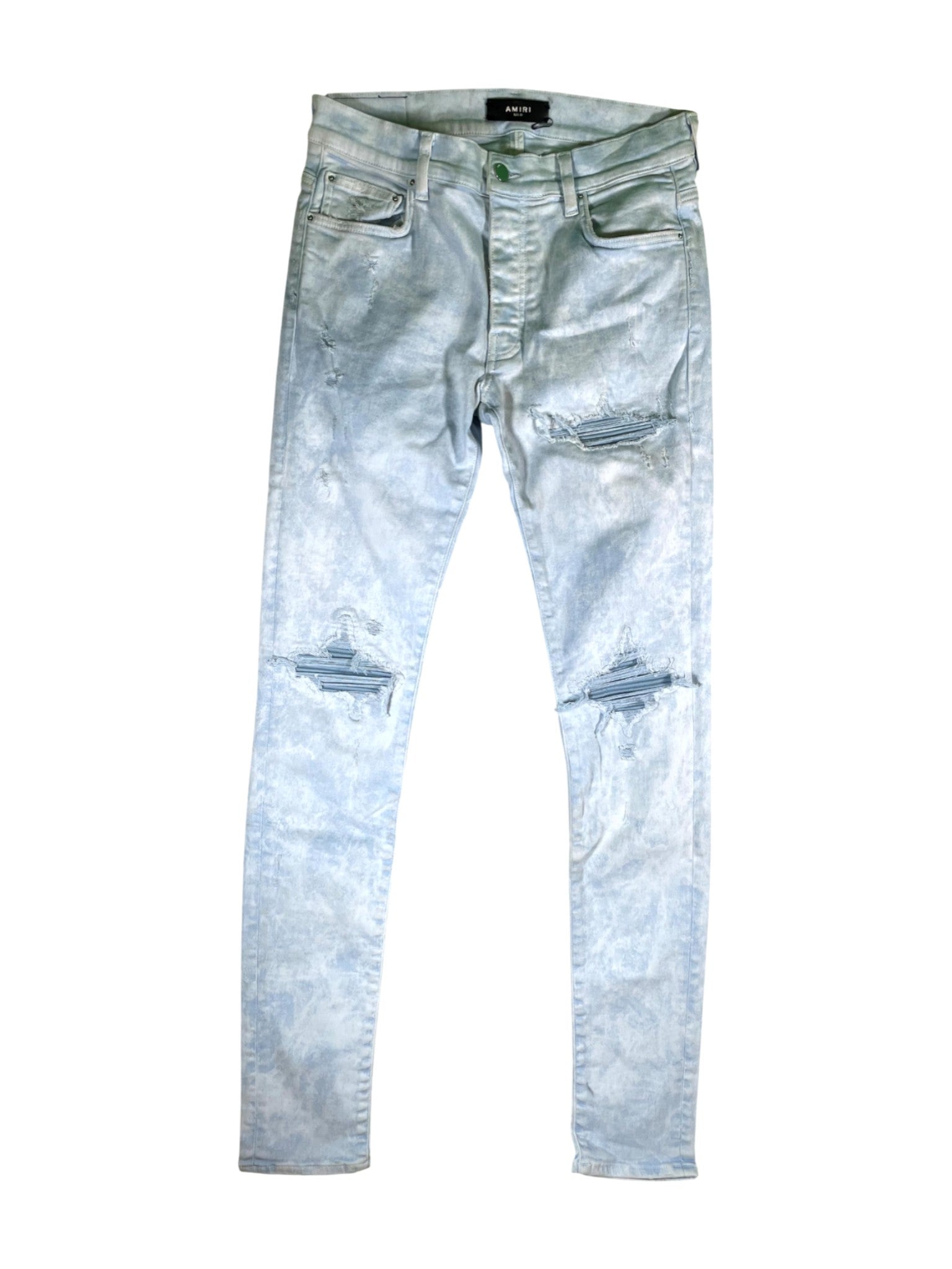 Amiri MX1 Patch Baby Blue Jeans