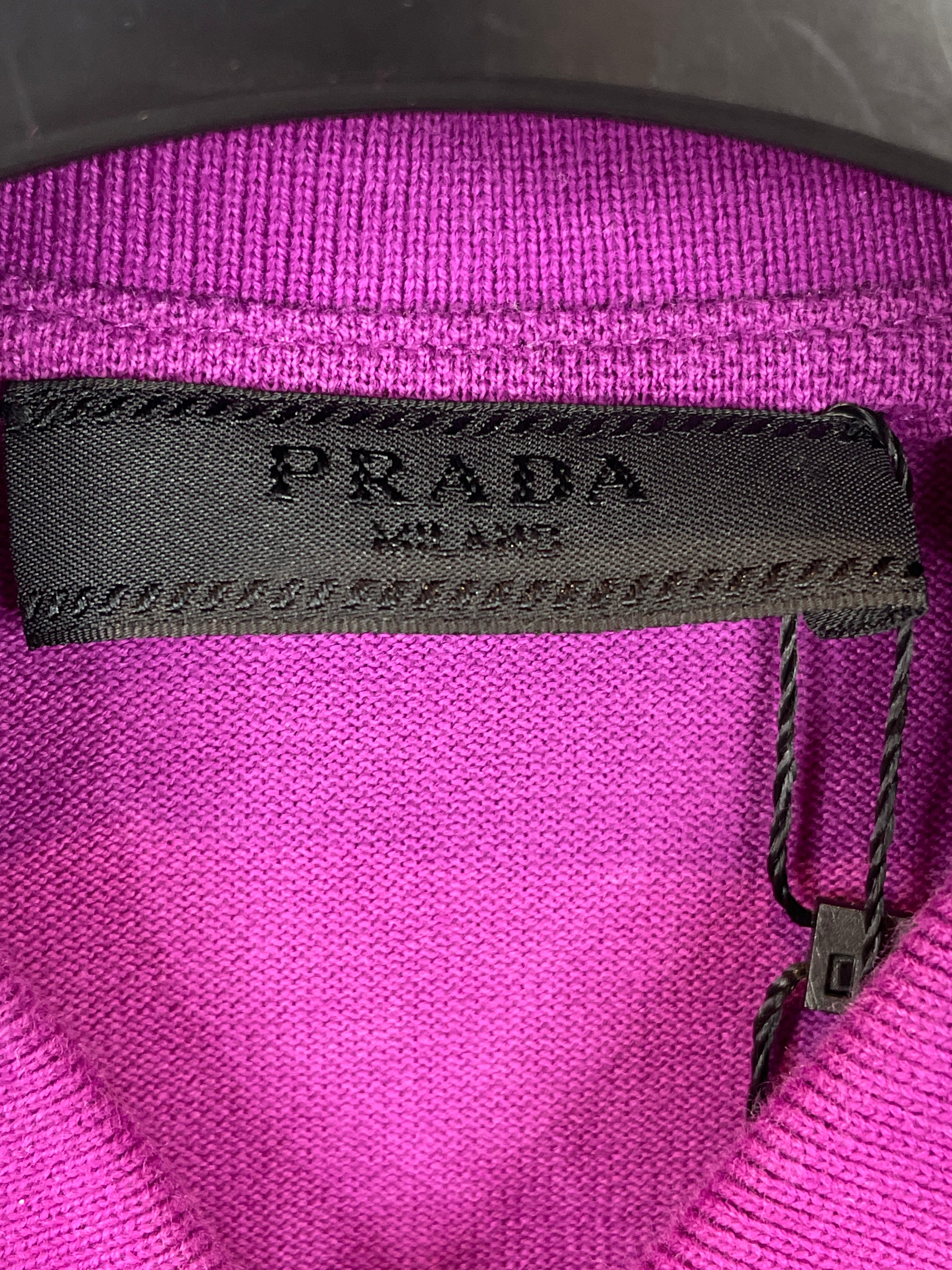 Prada Polo Purple Used XS